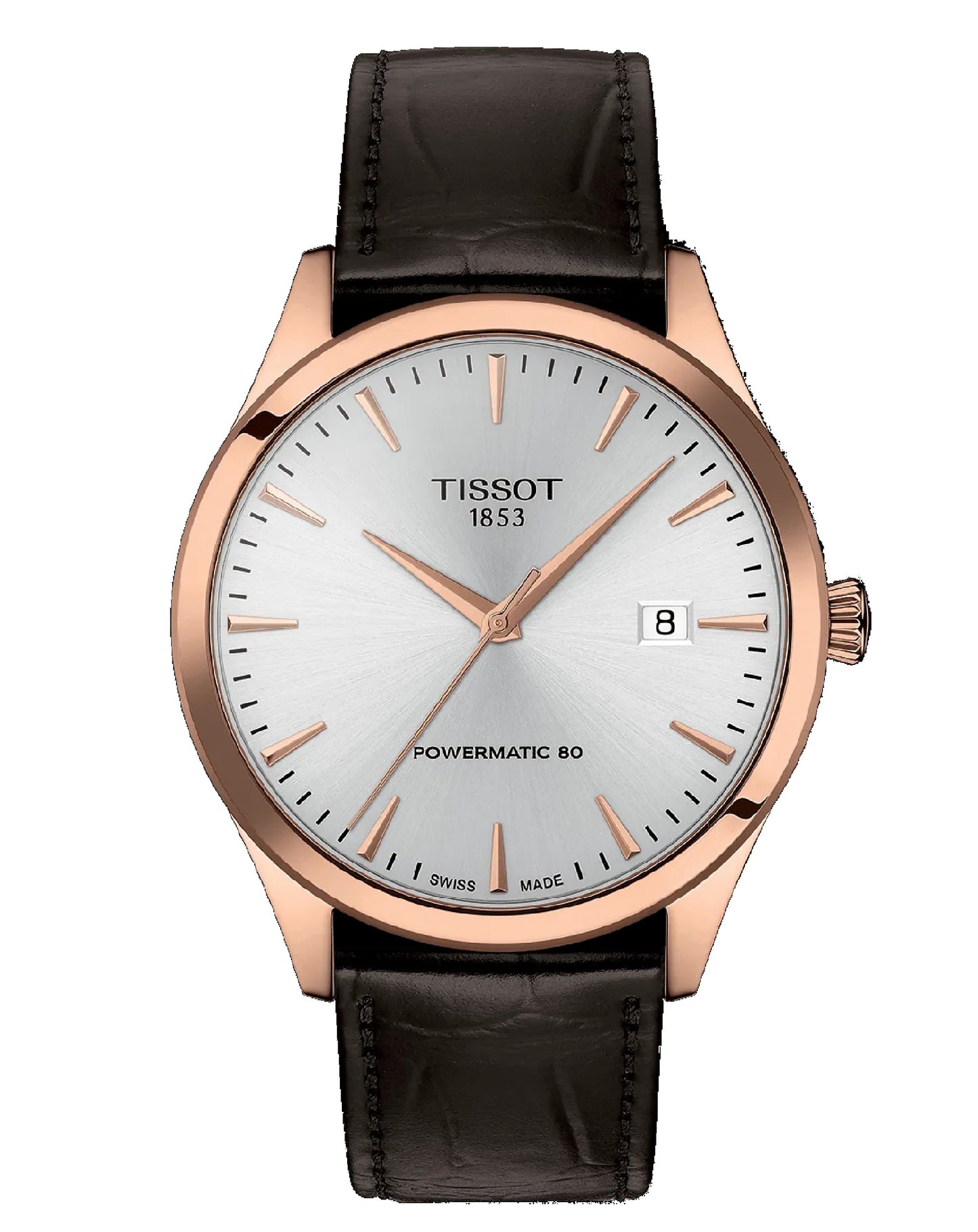 T158.407.36.031.00 Tissot Classic Dream Brown Leather Strap Automatic