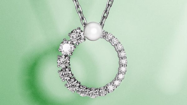 5688751 Swarovski MATRIX White Rhodium Plated Pendant
