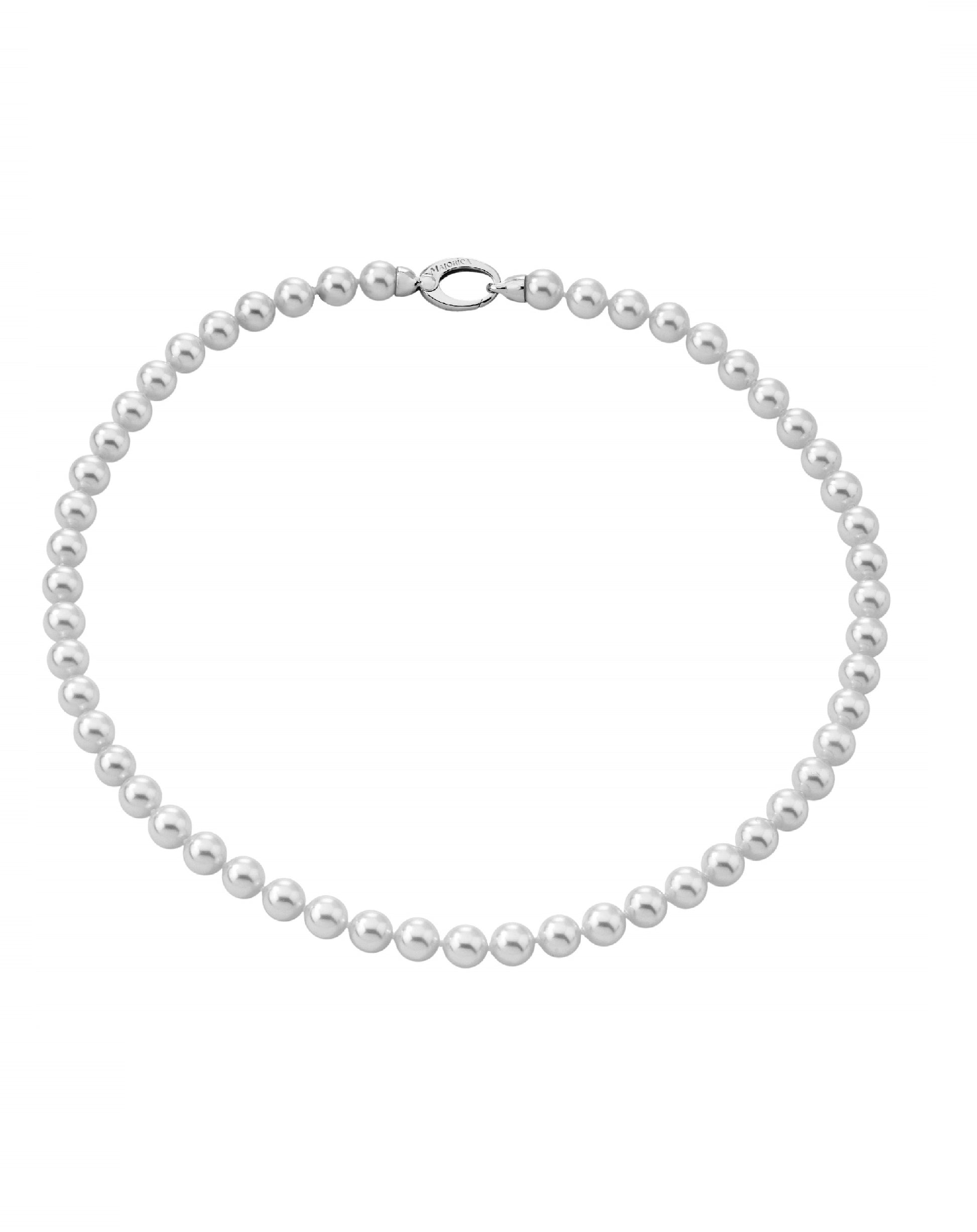 Majorica Lyra White Pearl Necklace Necklaces