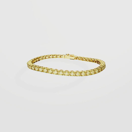 5648938 Swarovski Matrix PULSERA Talla L, Blanco Rodio