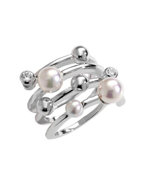 Majorica White Pearl Ring, Rings