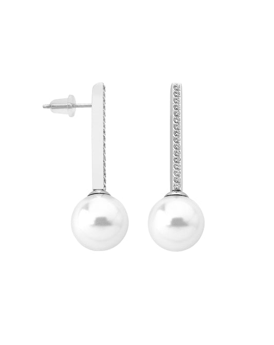 Majorica White Pearl Earring Hechizo Earrings