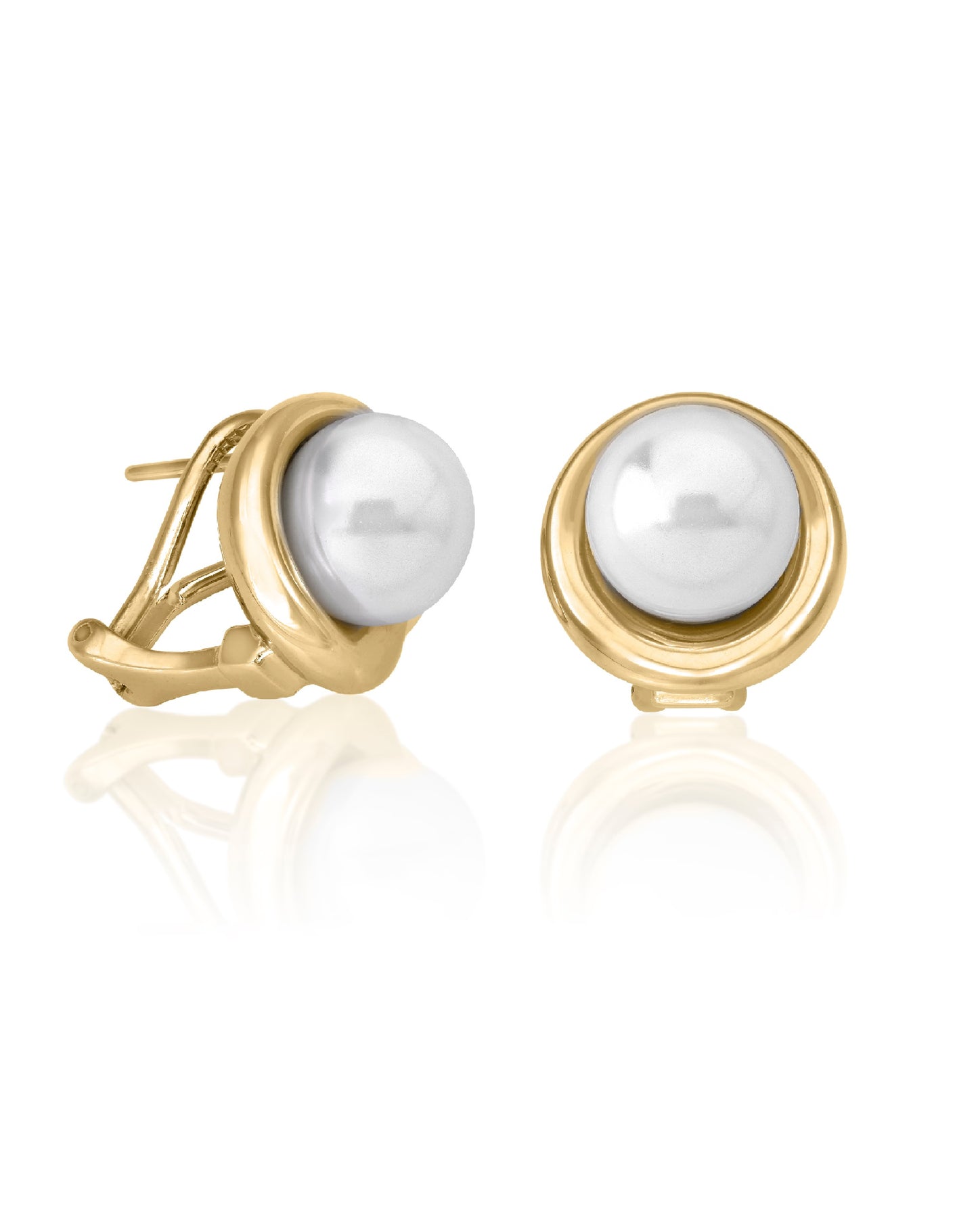 Majorica Margot White Pearl Earring Earrings