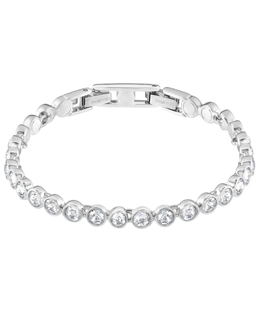 Swarovski Swarovski Rhodium Plated Tennis Bracelet Bracelets