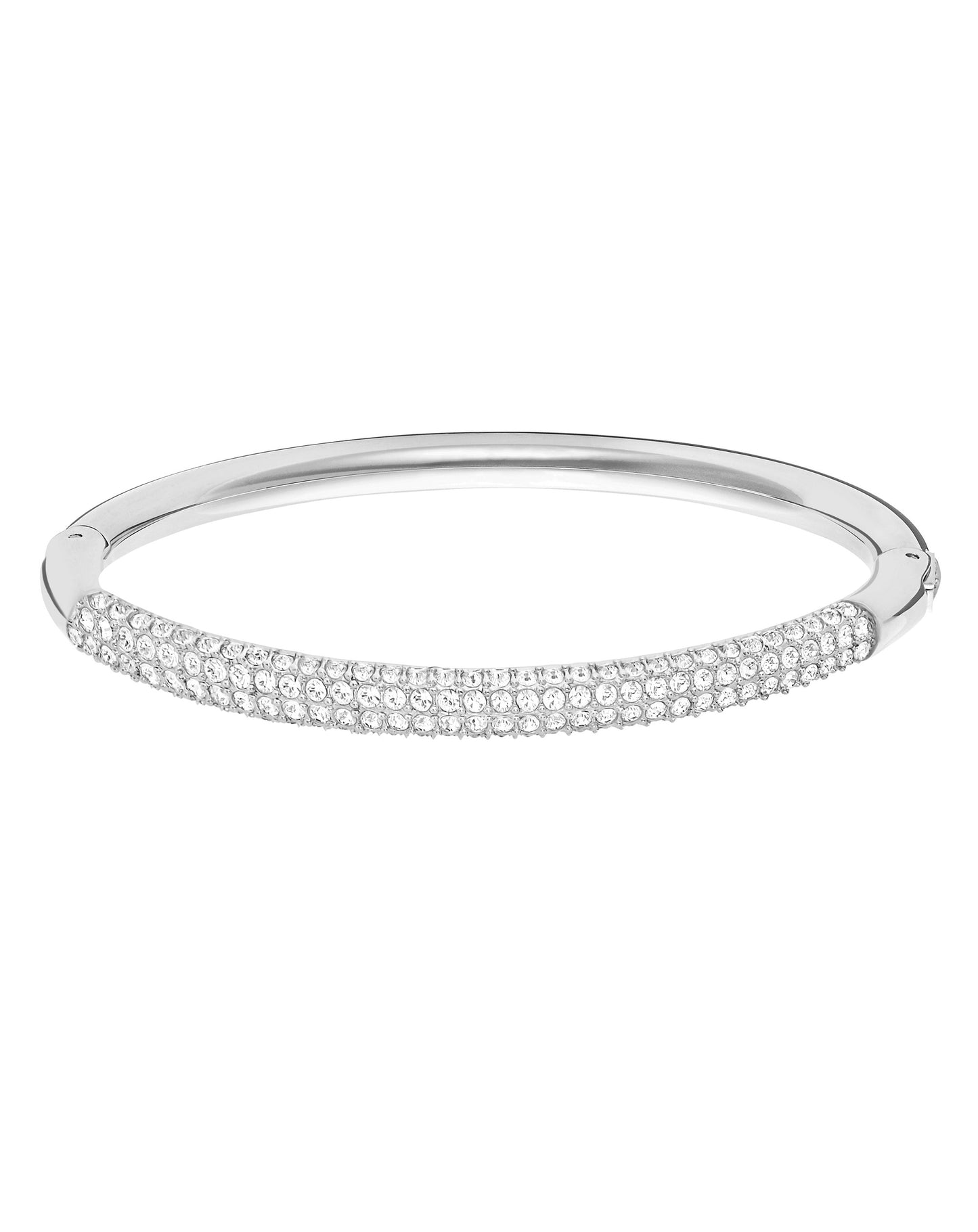 Swarovski Swarovski STONE White Tone Bangle Size S Jewelry