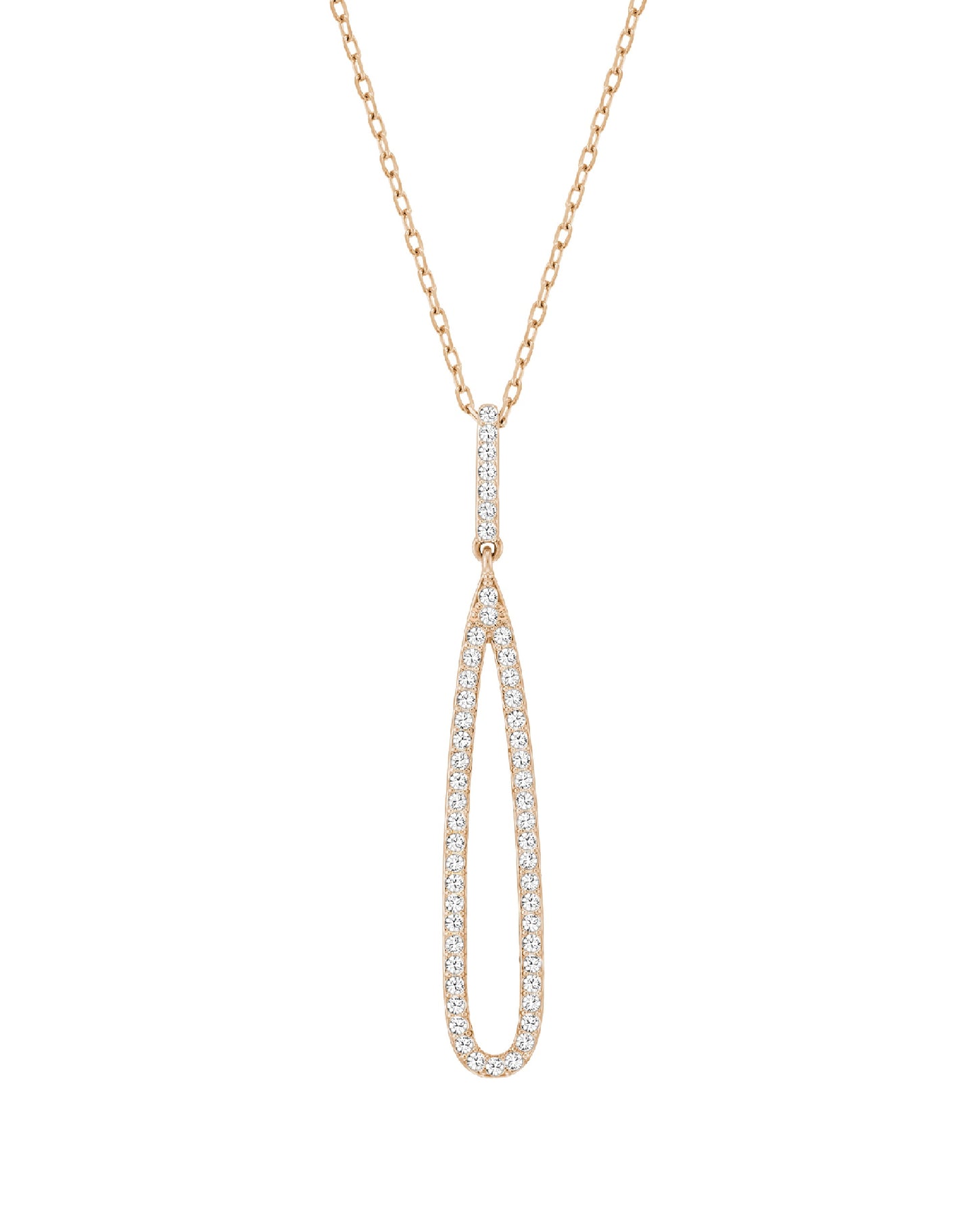 Swarovski Swarovski CREATIVITY Rose Gold Tone Pendant Necklaces