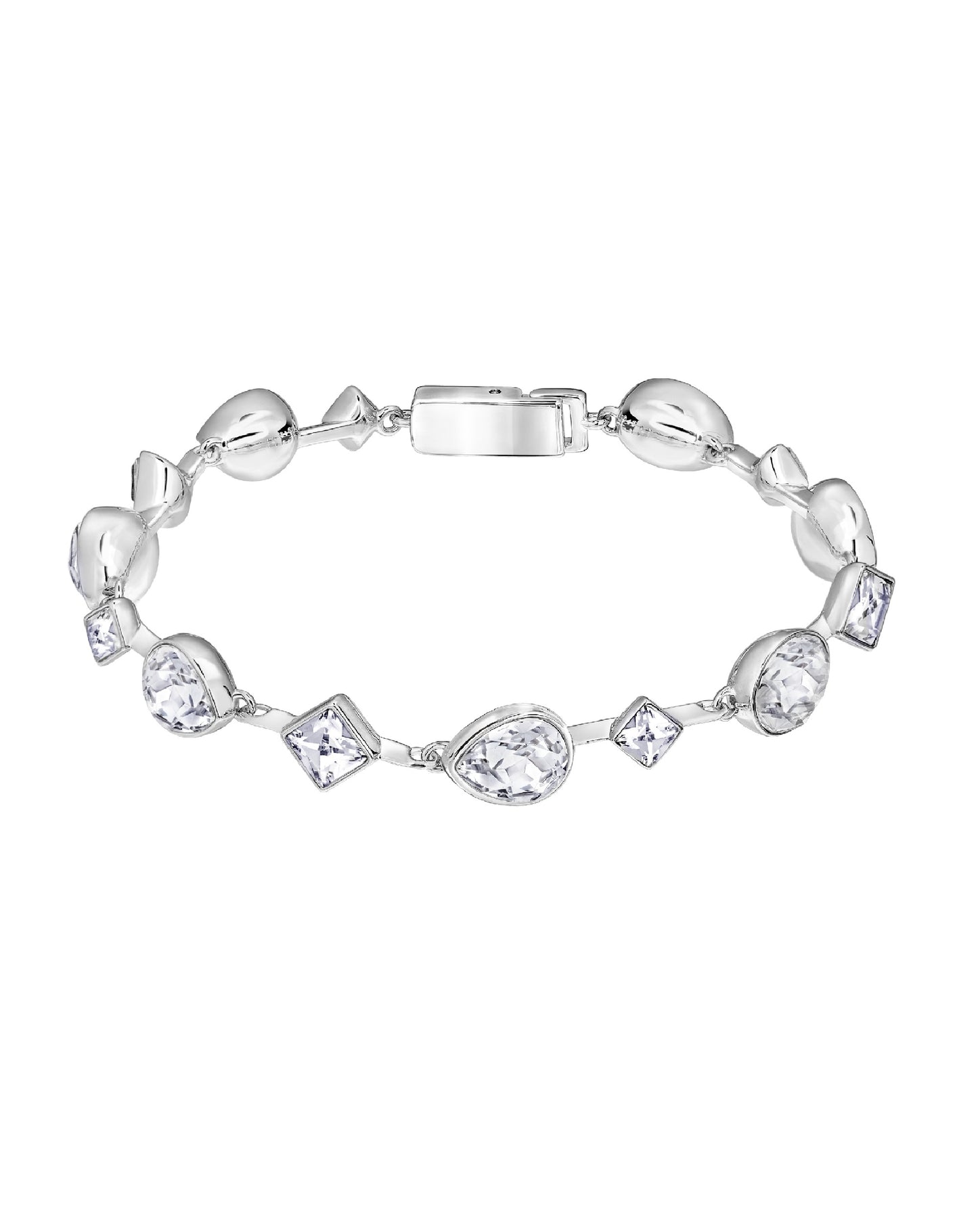Swarovski Swarovski FOLK White Rhodium Plated Bracelet Bracelets