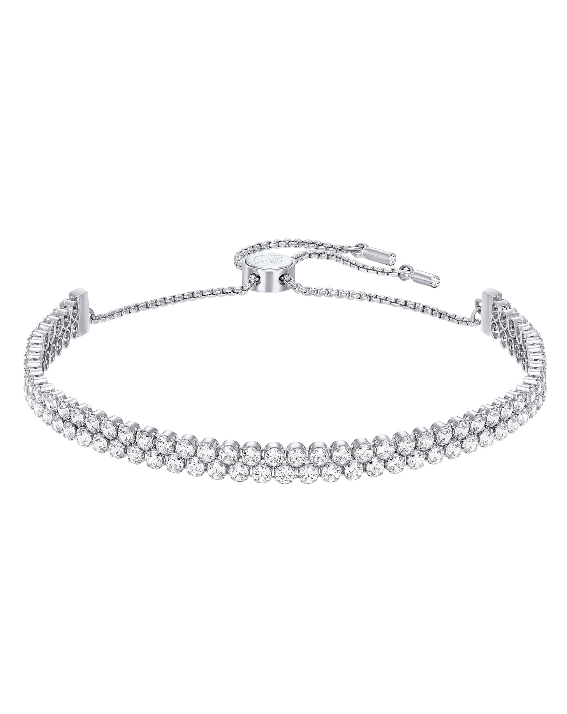 Swarovski Swarovski SUBTLE White Rhodium Plated Bracelet Bracelets