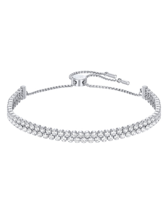 Swarovski Swarovski SUBTLE White Rhodium Plated Bracelet Bracelets