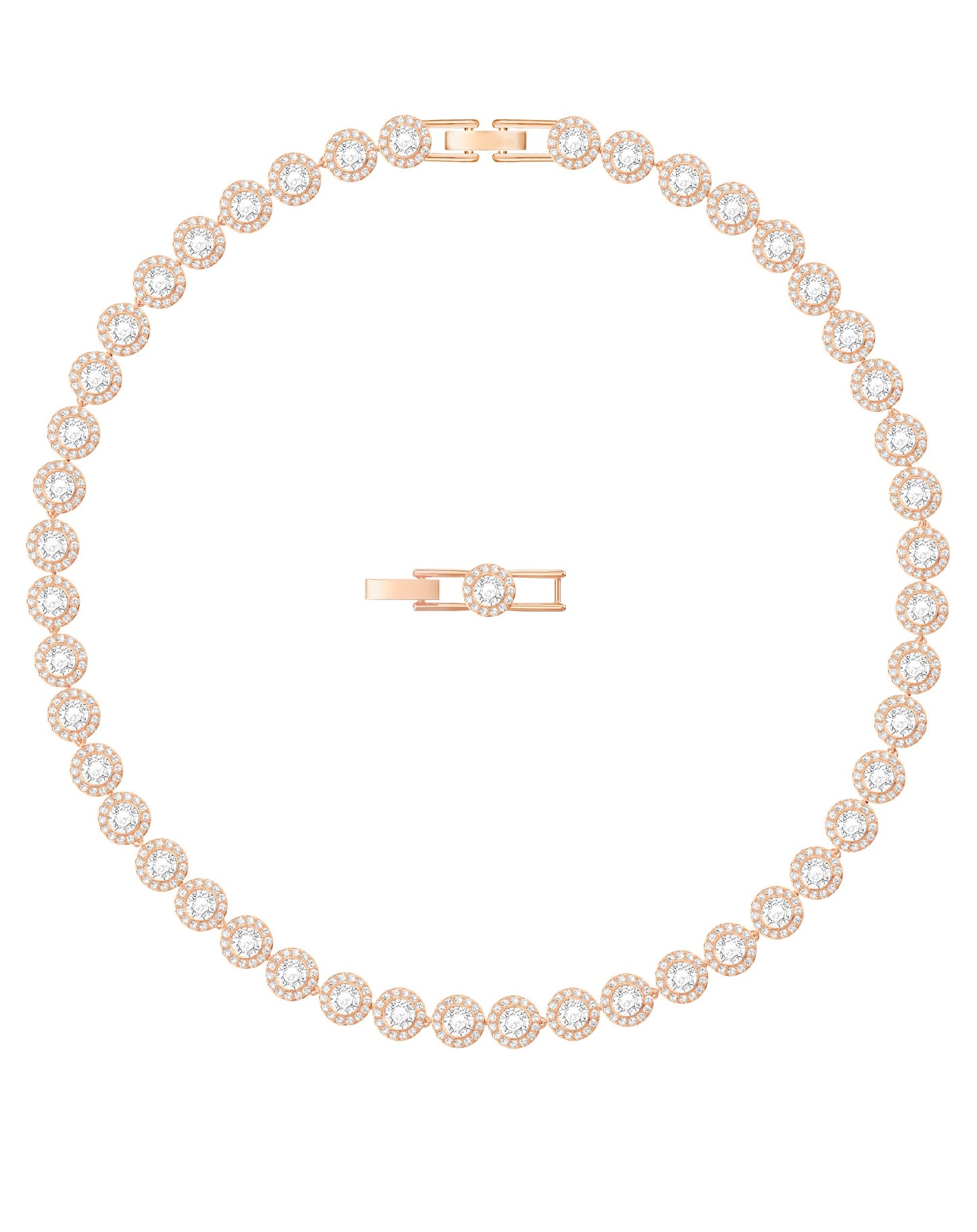 Swarovski Swarovski ANGELIC Rose Gold Tone Necklace Necklaces