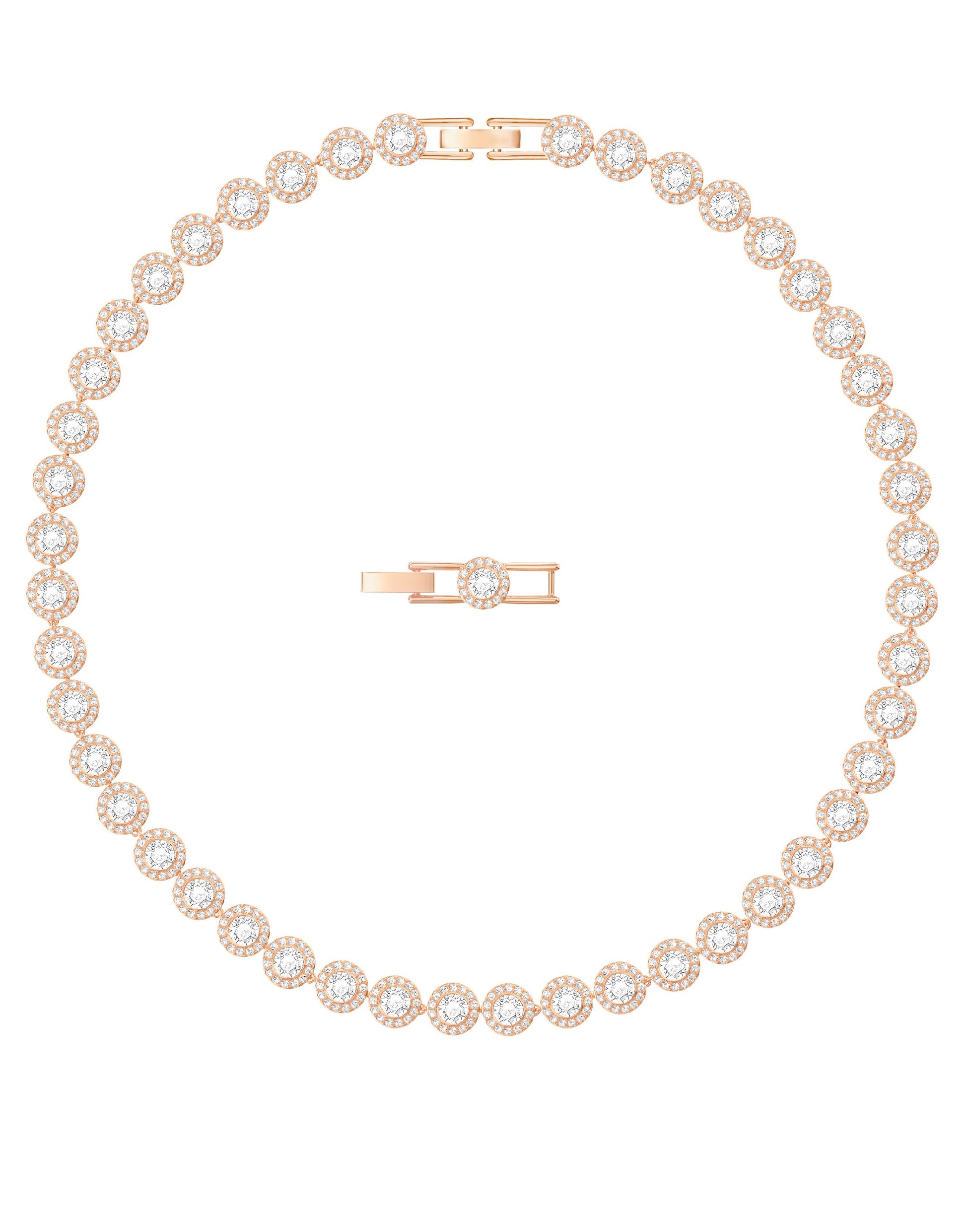 Swarovski Swarovski ANGELIC Rose Gold Tone Necklace Necklaces