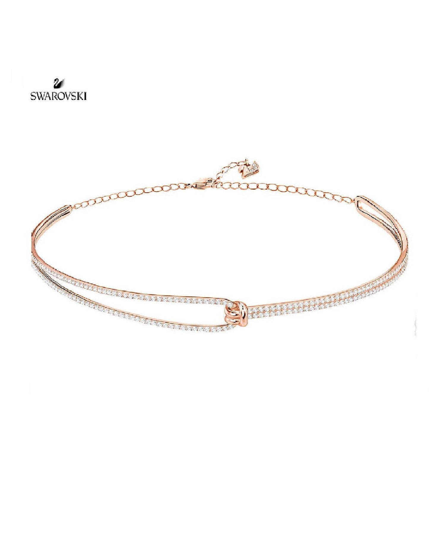 Swarovski Swarovski Lifelong HEART Rose Gold Tone Necklace Necklaces