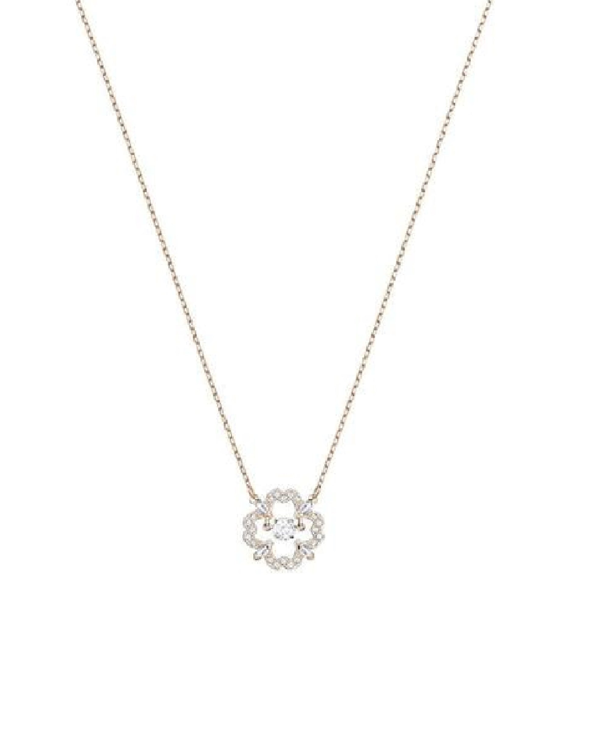Swarovski Swarovski SPARKLING Dance Rose Gold Tone Necklace Necklaces