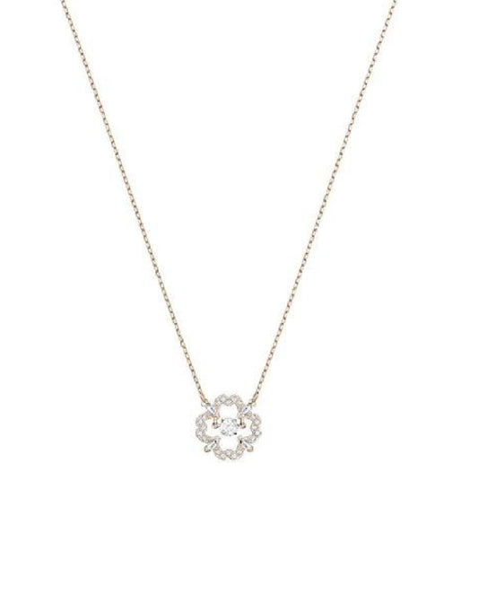 Swarovski Swarovski SPARKLING Dance Rose Gold Tone Necklace Necklaces