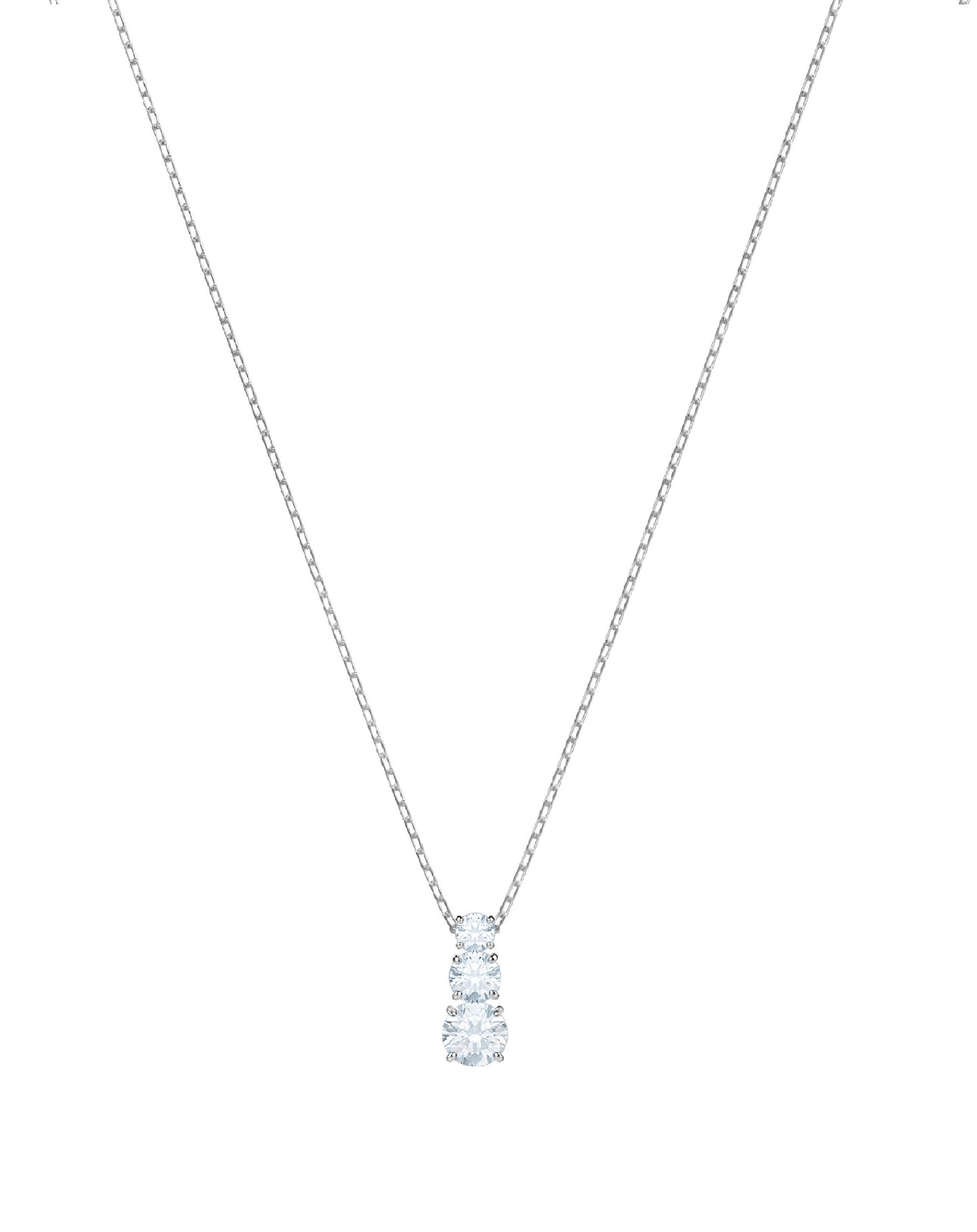 Swarovski Swarovski Attract TRILOGY White Tone Necklace Necklaces