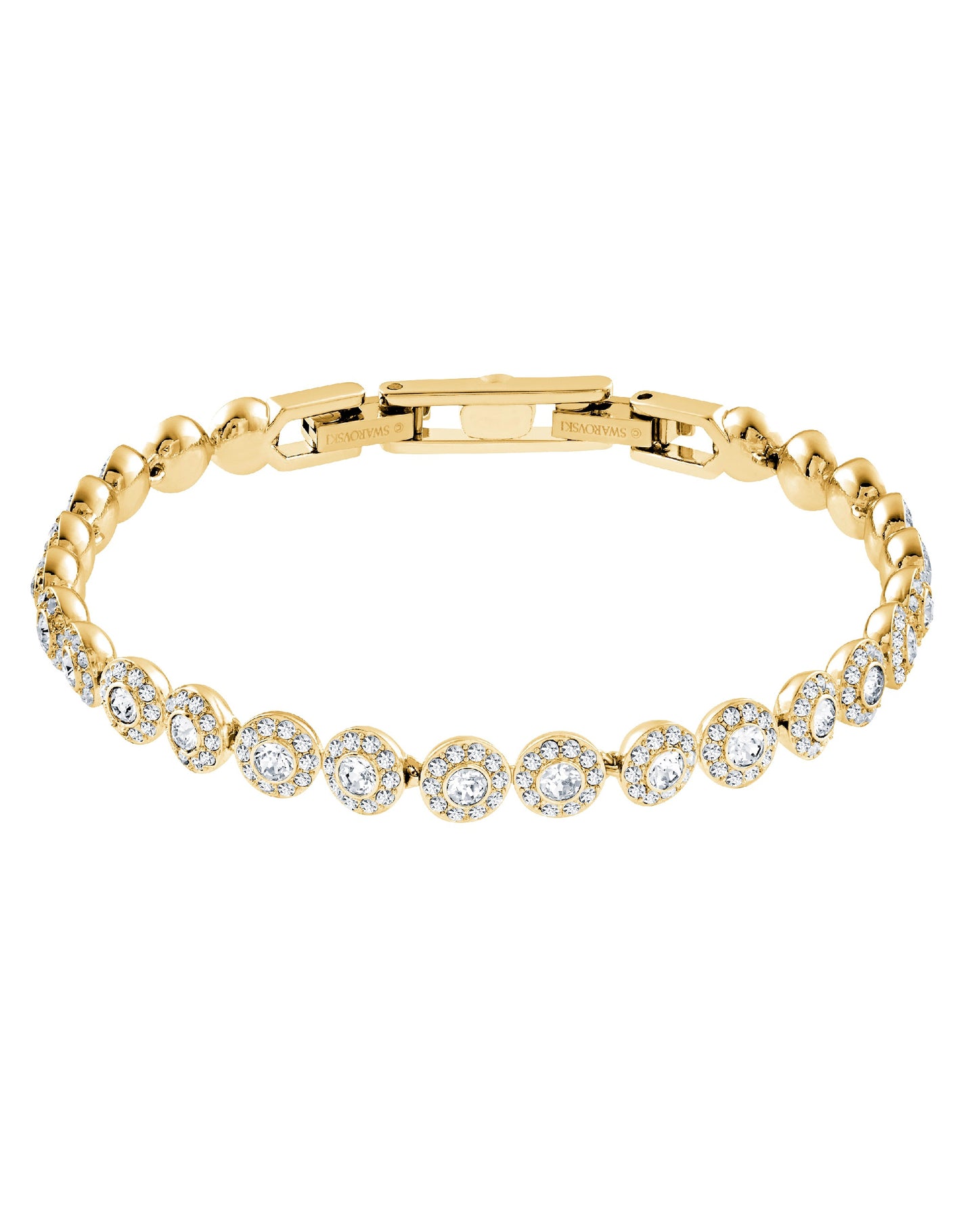 Swarovski Swarovski ANGELIC Yellow Gold Tone Bracelet Bracelets