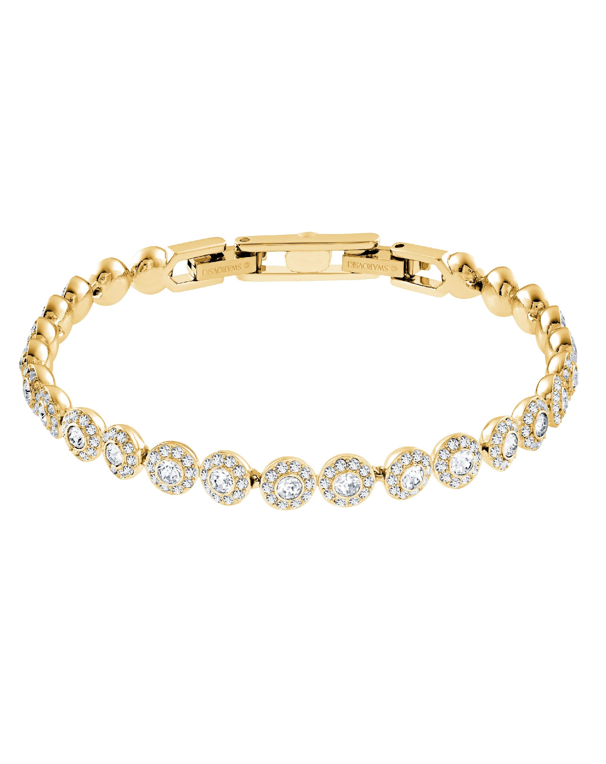Swarovski Swarovski ANGELIC Yellow Gold Tone Bracelet Bracelets
