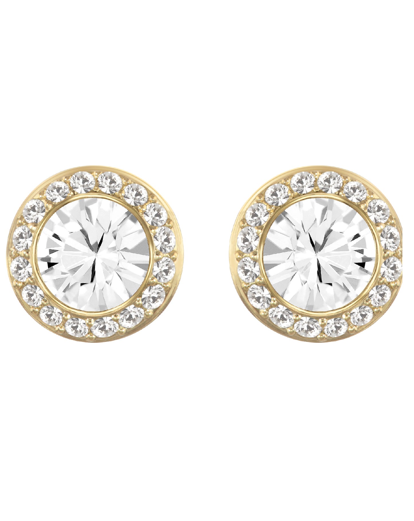 Swarovski Swarovski ANGELIC Yellow Gold Tone Earring Earrings