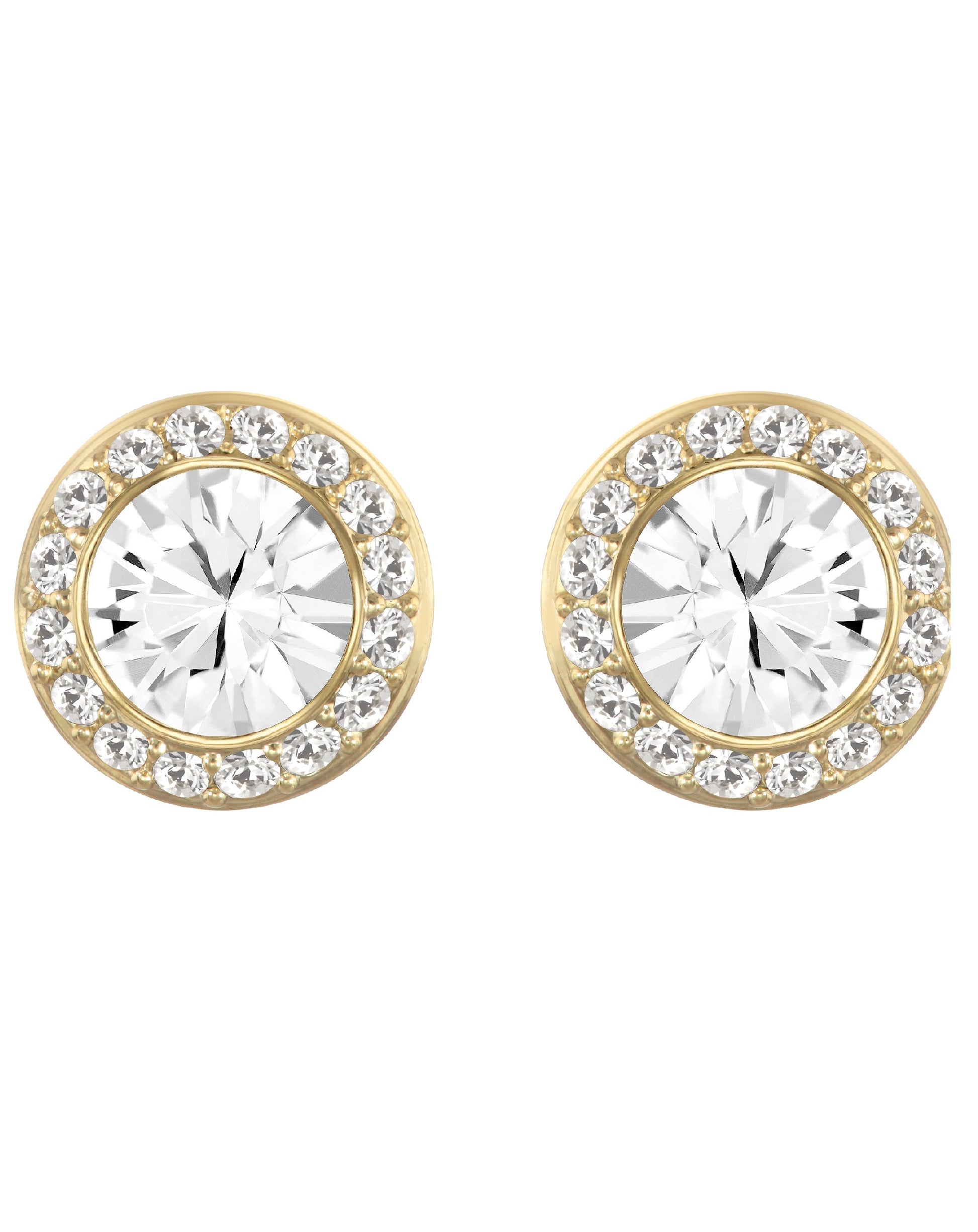 Swarovski Swarovski ANGELIC Yellow Gold Tone Earring Earrings