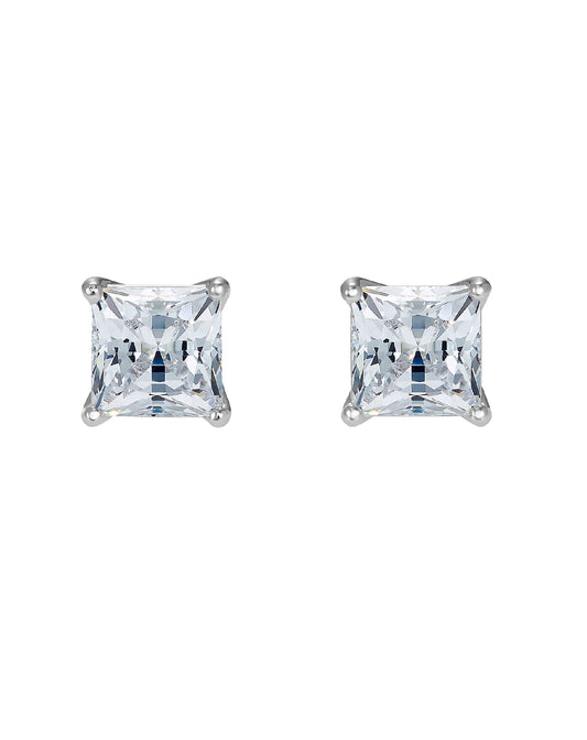 Swarovski 5509936 Swarovski ATTRACT White Tone Rhodium Plated Pierced Earring Earrings