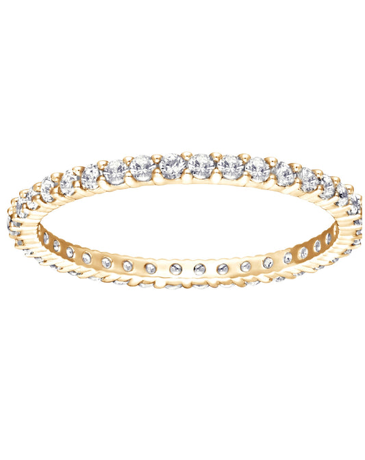 Swarovski Swarovski Yellow GOLD Tone Vittore Collection Ring Size 52 Rings