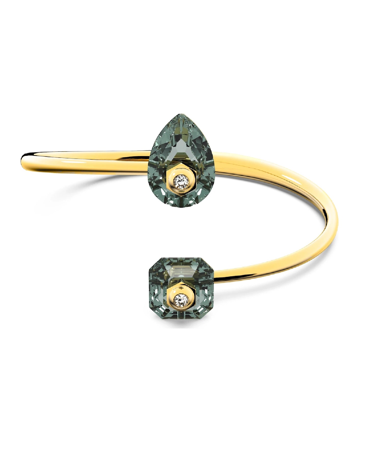Swarovski 5620753 Swarovski NUMINA Yellow Tone/Grey Bangle Jewelry