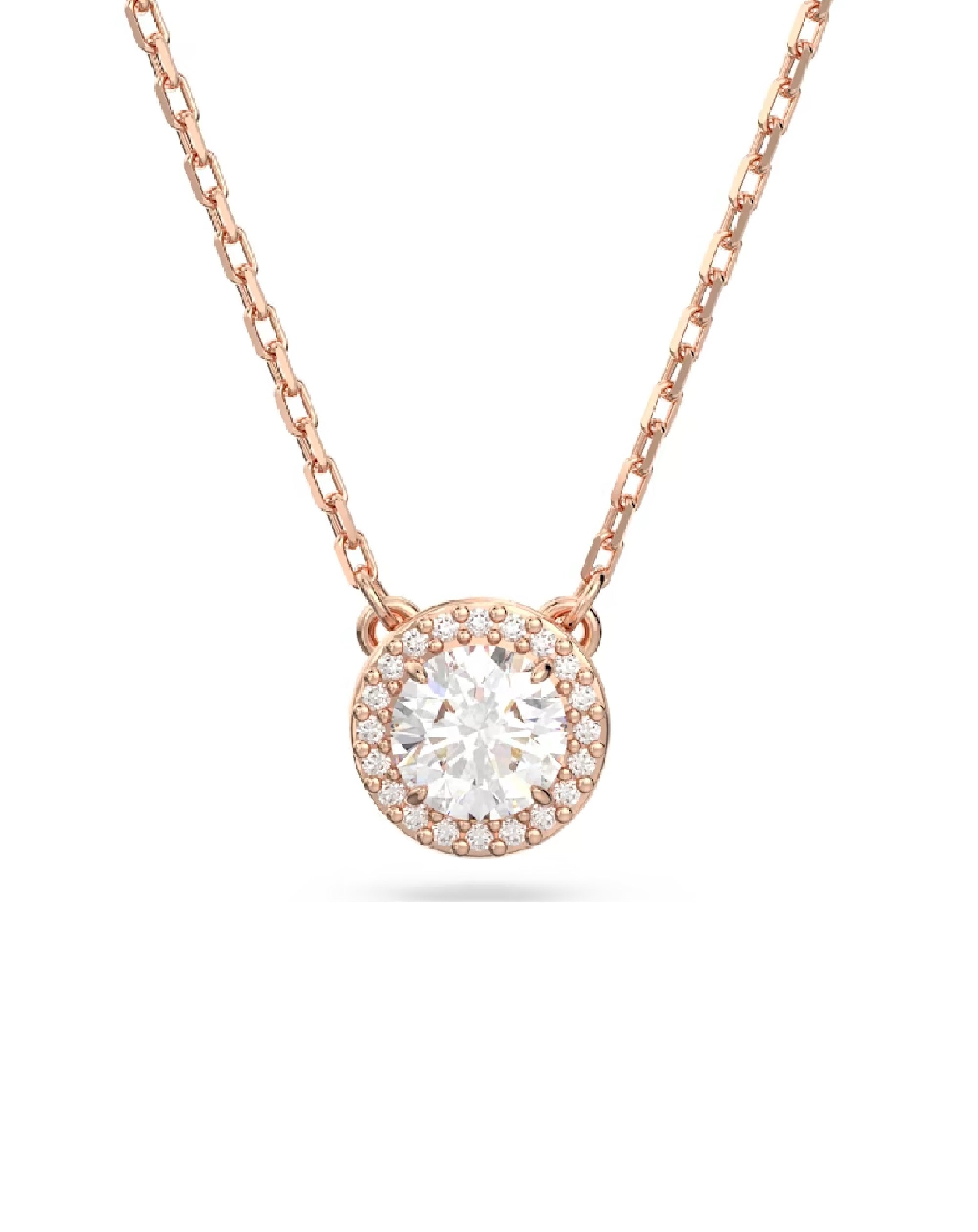 SWAROVSKI CONSTELLA ll PENDANT, ROSE GOLD TONE PLATED 5636272