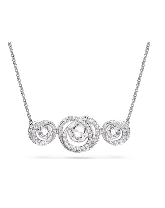 Swarovski 5636587 Swarovski GENERATION Necklace, Silver Tone Rhodium Plated Necklaces