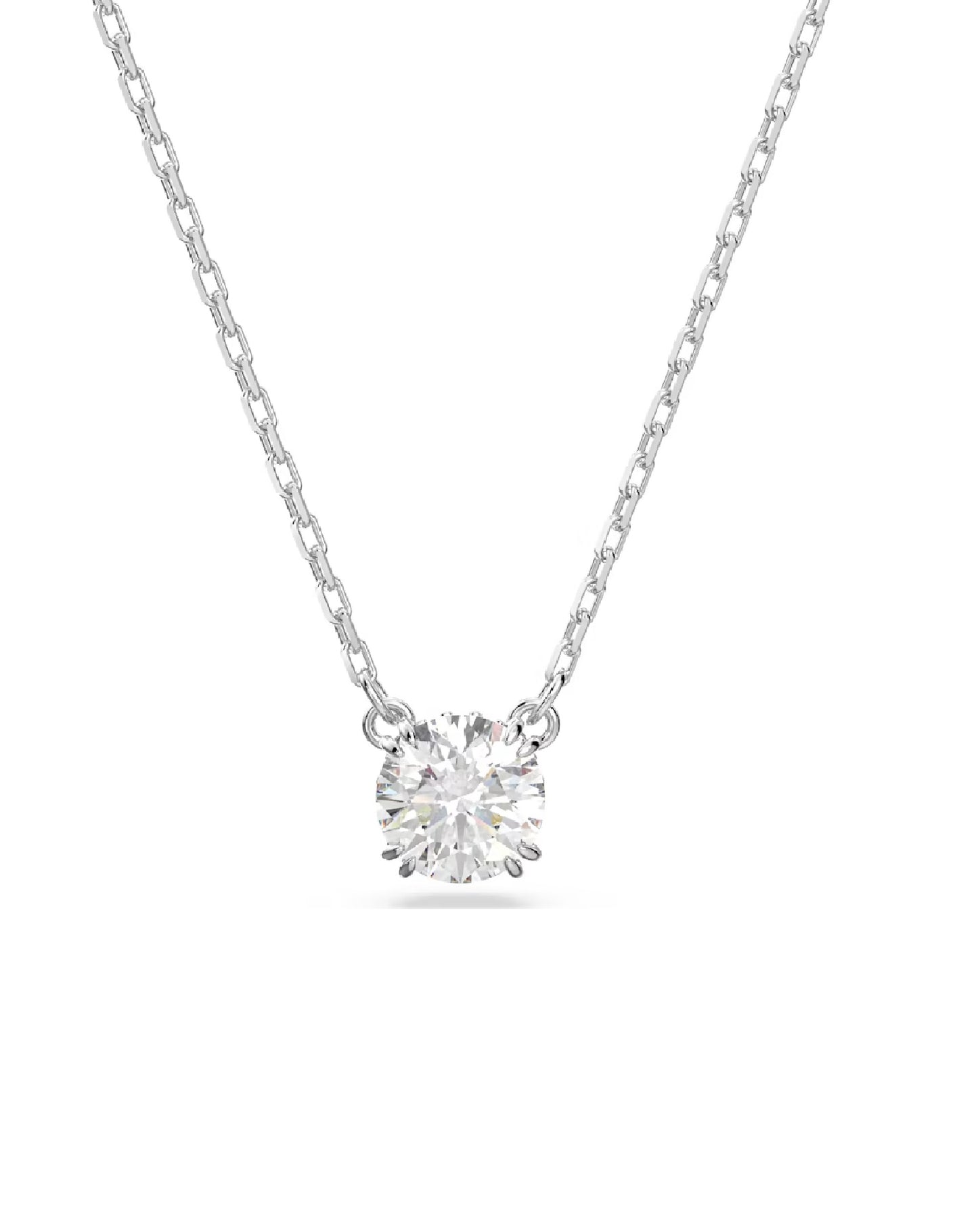 Swarovski 5636706 Swarovski CONSTELLA Pendant, Rhodium Plated White Tone Necklaces