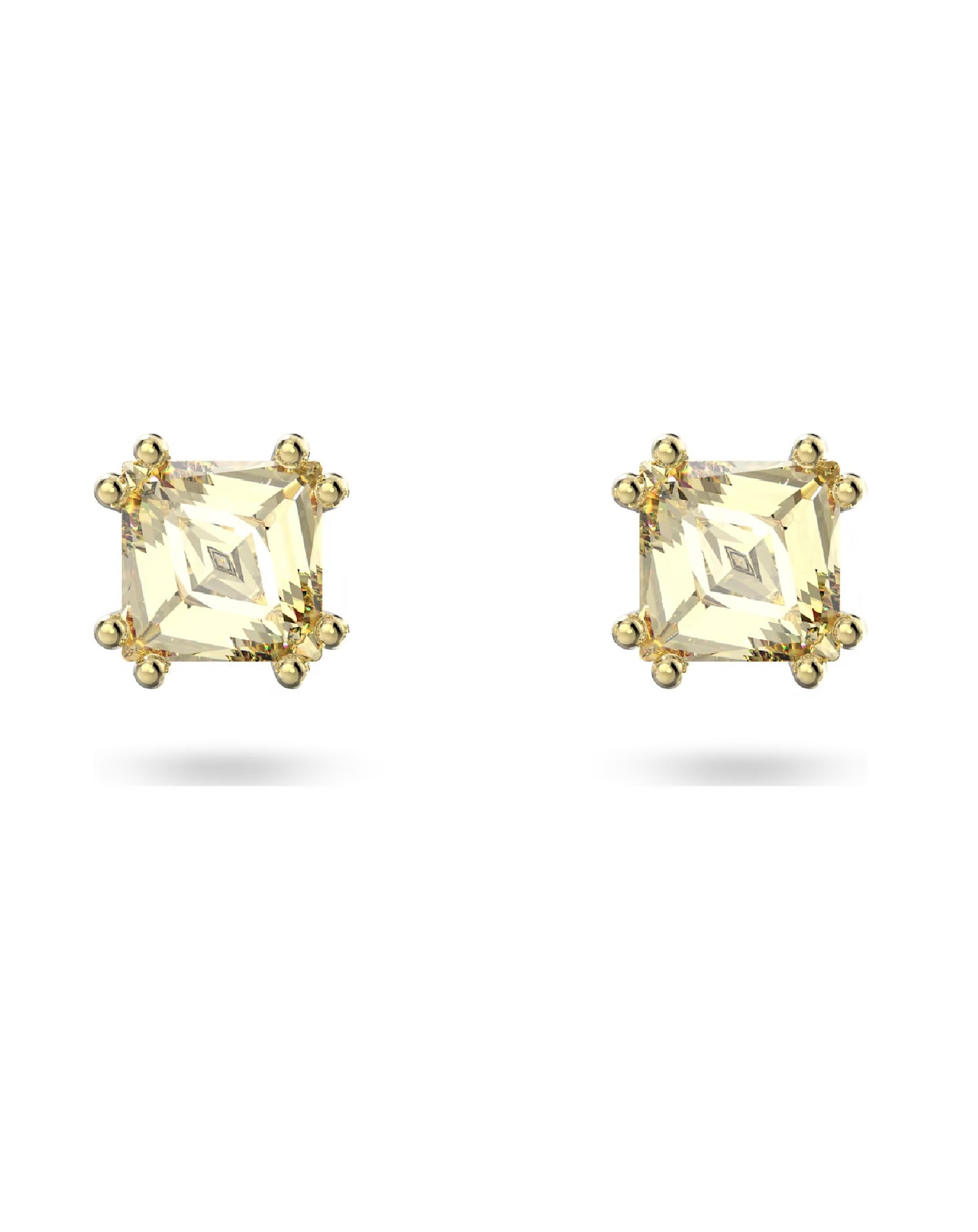 Swarovski 5639124 Swarovski STILLA Stud, Yellow Gold Plated Earrings Earrings