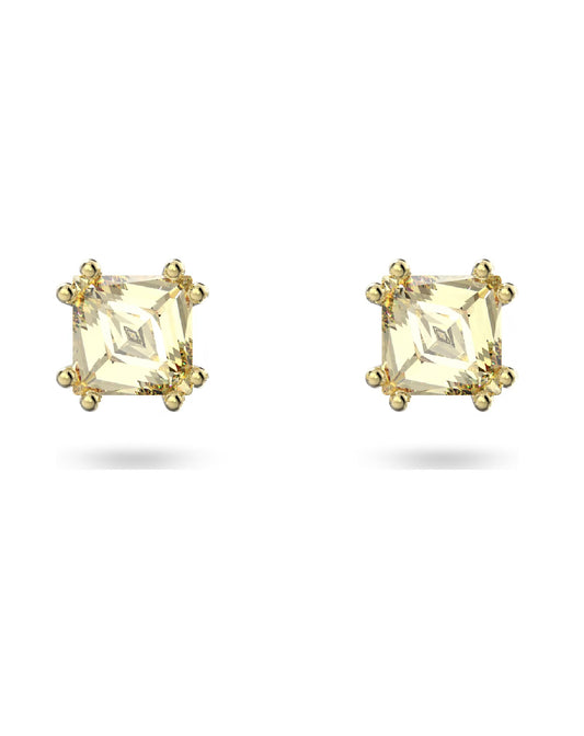 Swarovski 5639124 Swarovski STILLA Stud, Yellow Gold Plated Earrings Earrings