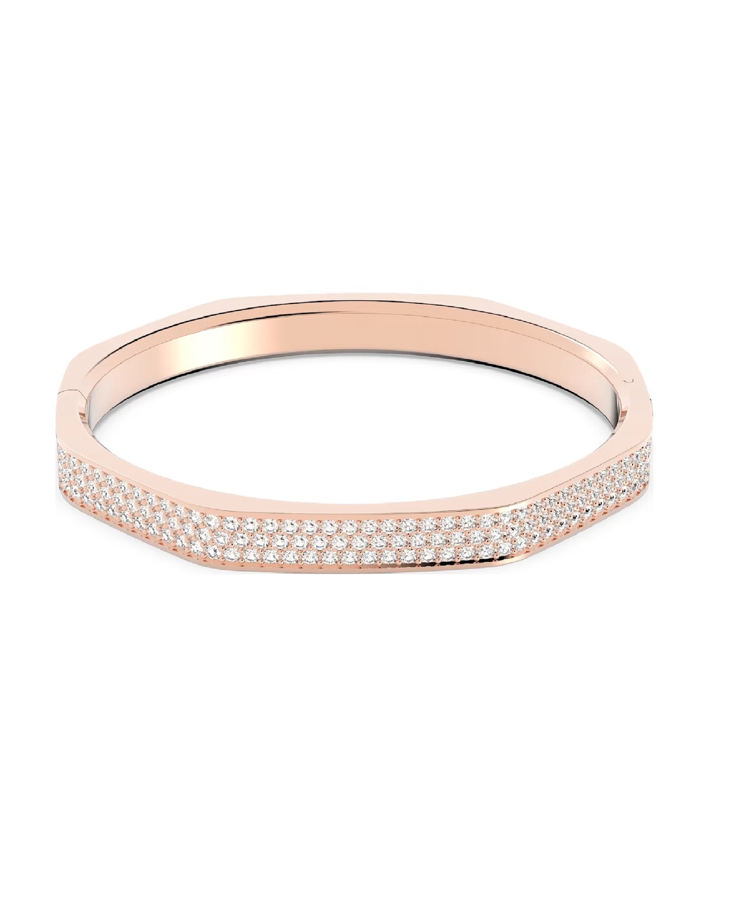 Swarovski 5639203 Swarovski Dextera, ROSE Gold Plated, BANGLE Octagonal Bracelets