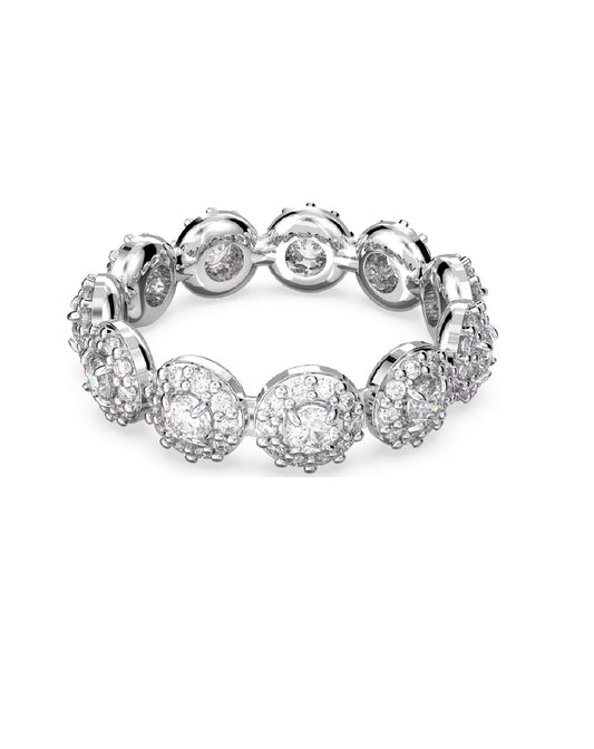 Swarovski 5642608 Swarovski CONSTELLA, White Rhodium Plated, Ring Size 58 Rings