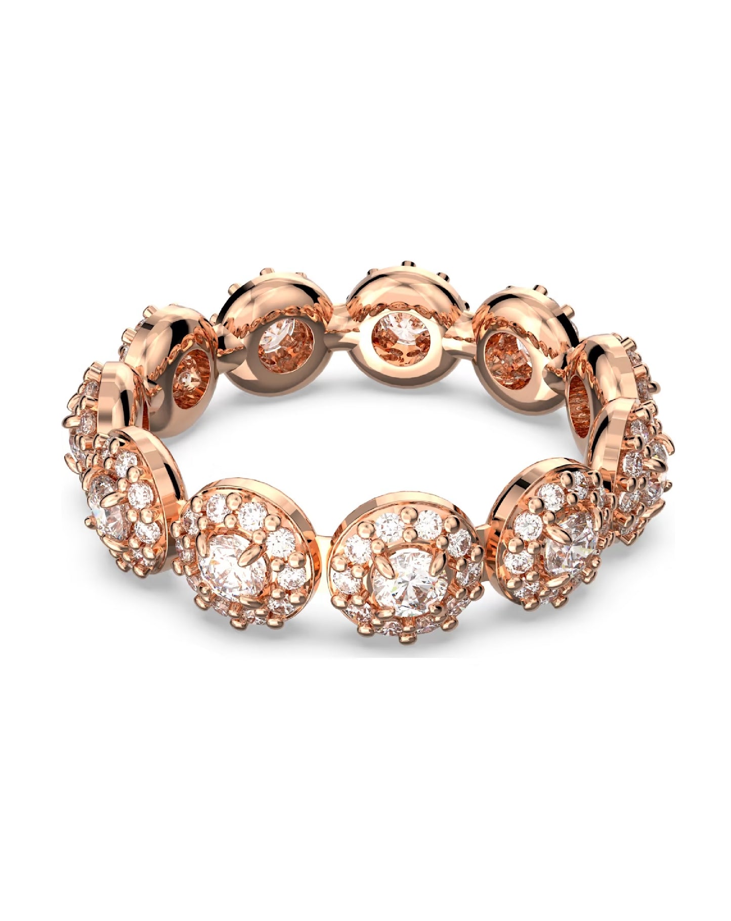 Swarovski 5642616 Swarovski Constella Cocktail RING Size 58, ROSE Gold Tone Rings