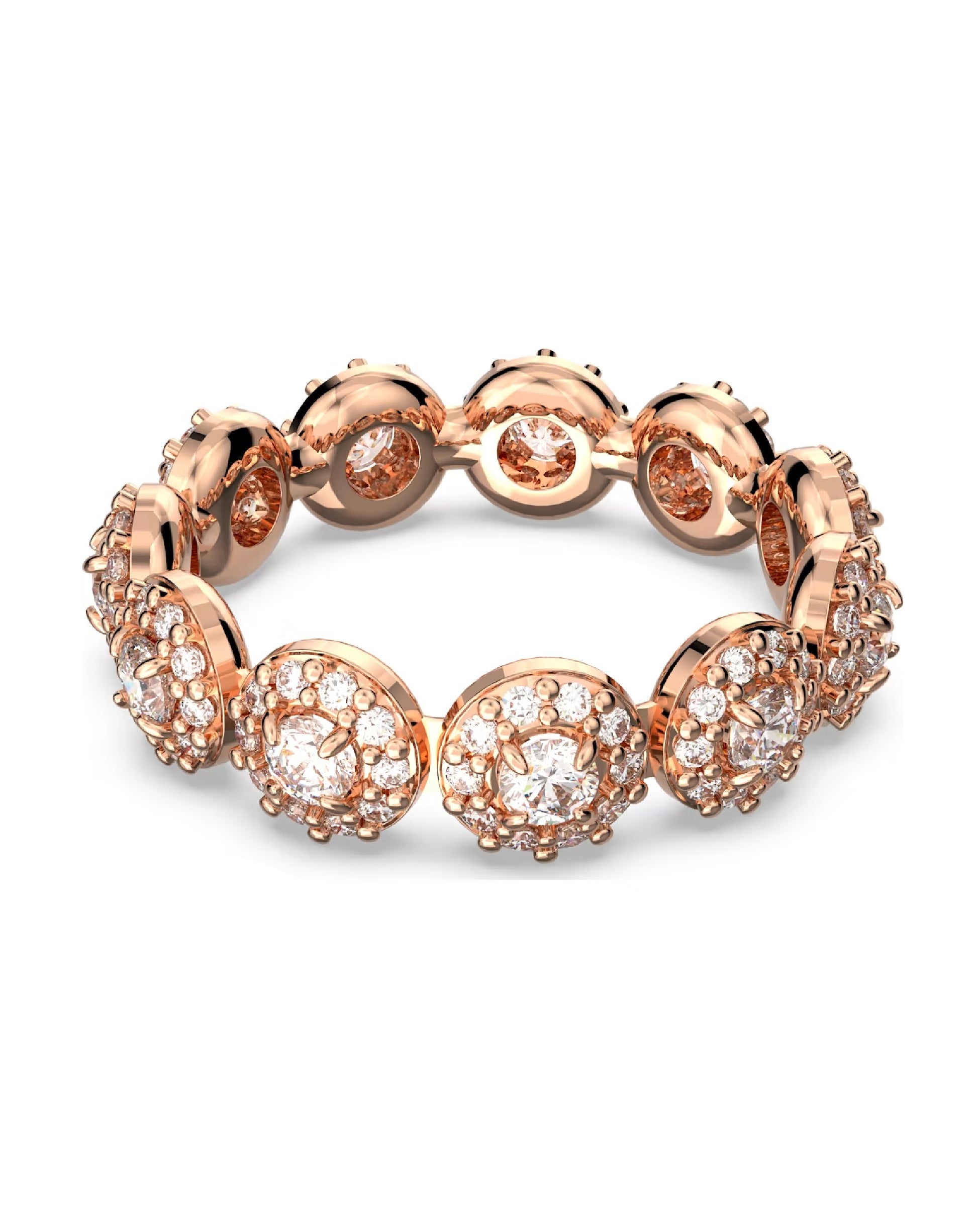 Swarovski 5642616 Swarovski Constella Cocktail RING Size 58, ROSE Gold Tone Rings