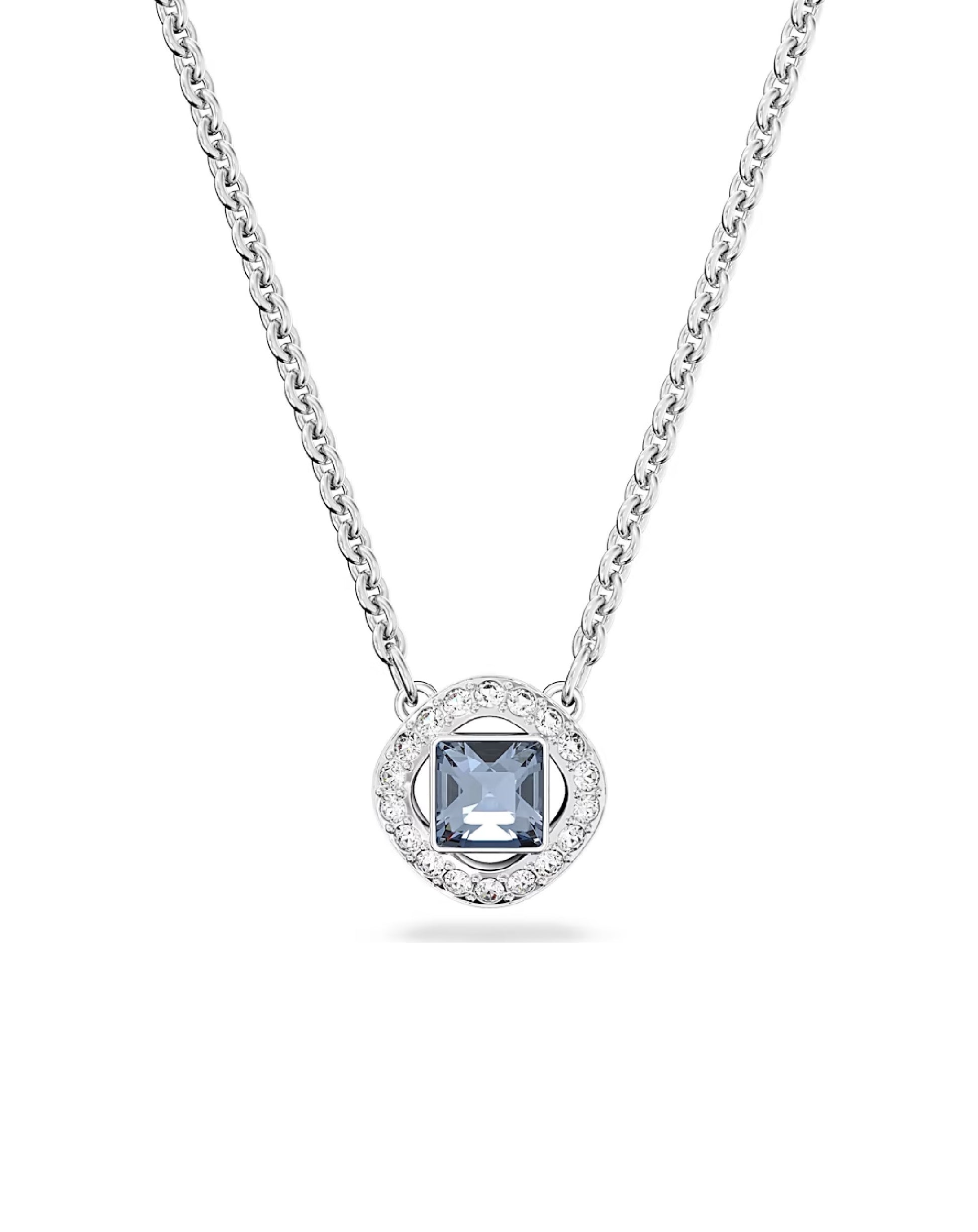 Swarovski 5662142 Swarovski Angelic NECKLACE, White Tone, Rhodium Plated Necklaces