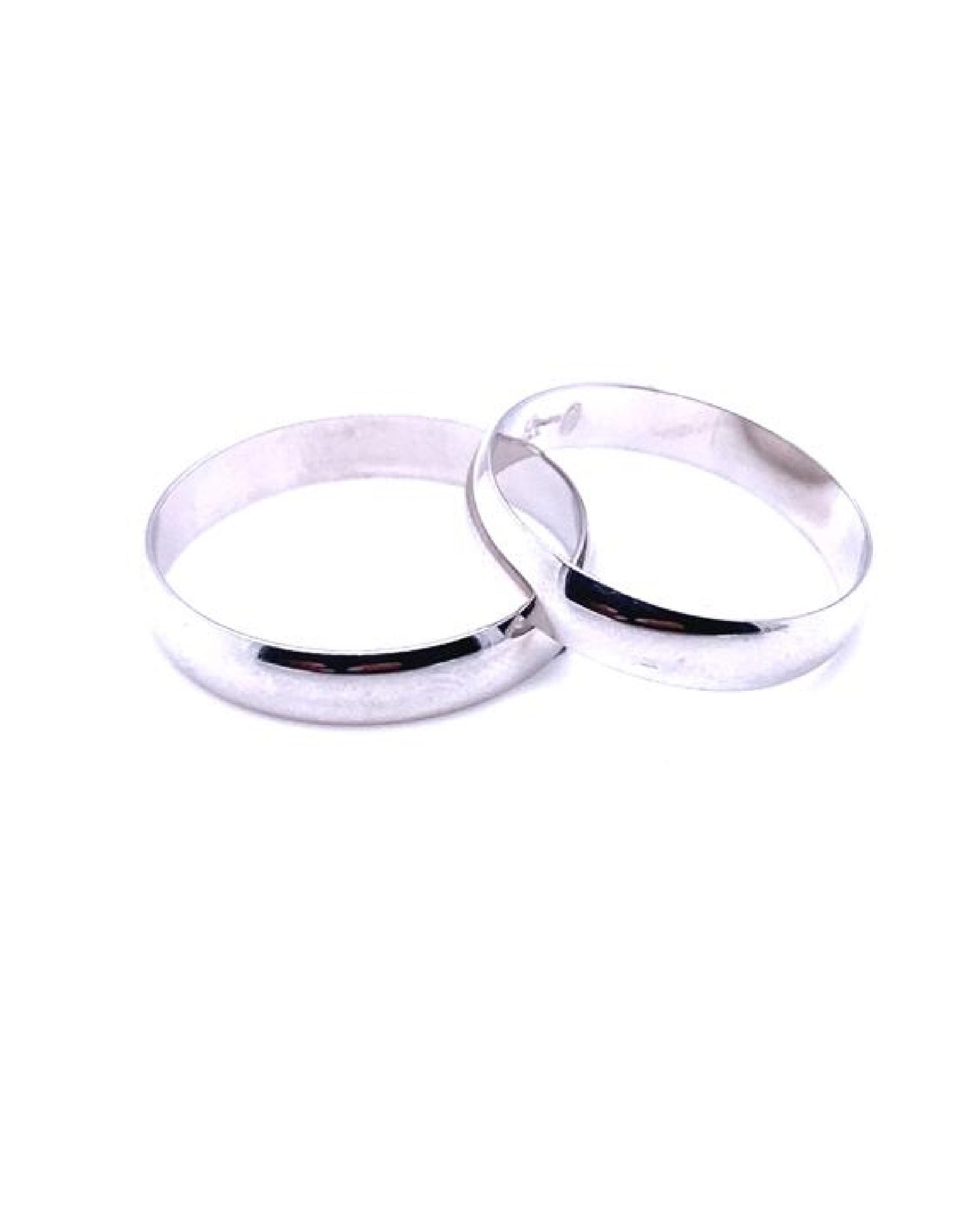 Gold 18 Kt White Gold Wedding Ring Bands Jewelry
