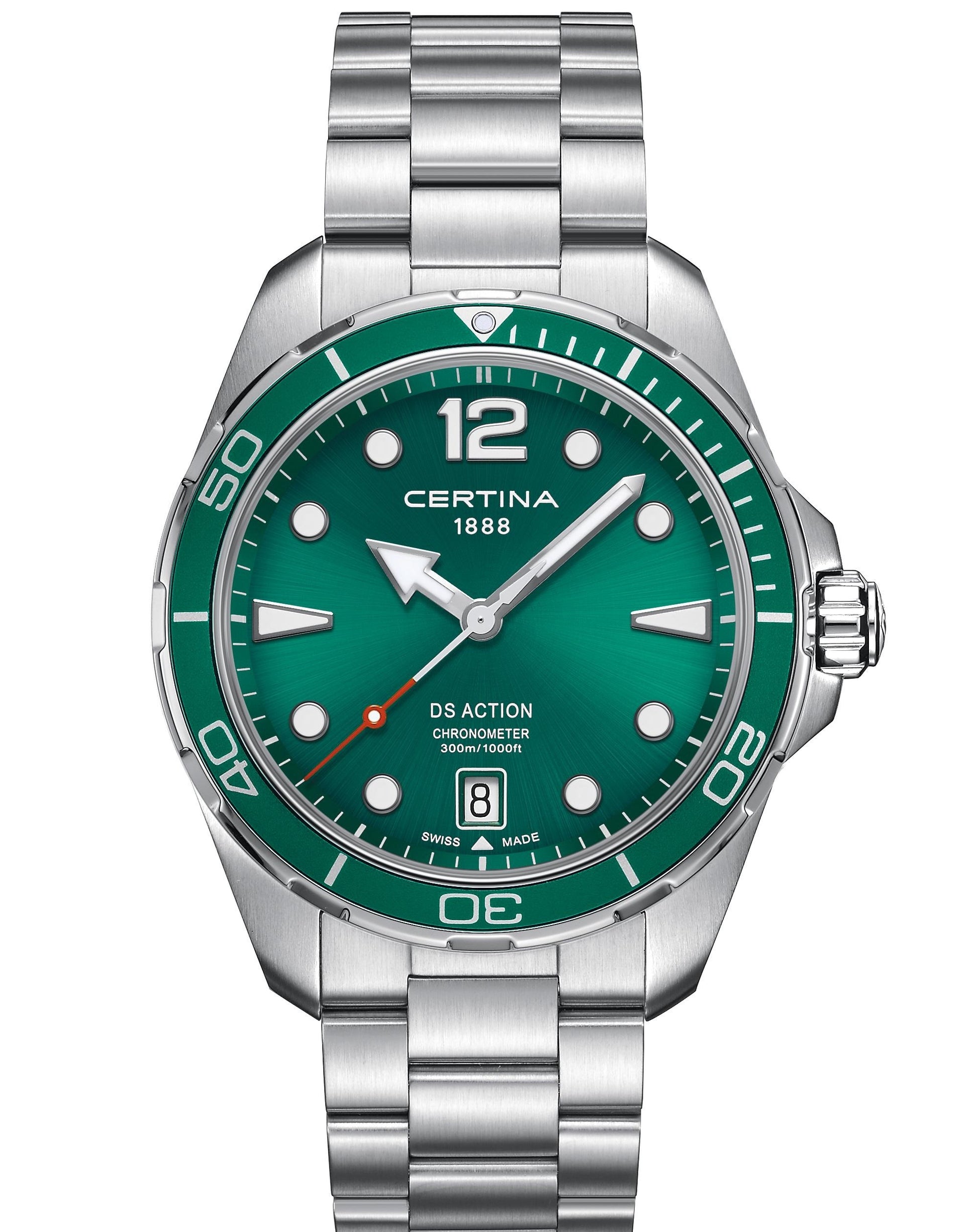 Certina Certina DS Action Diver GREEN DIAL 43MM Watch