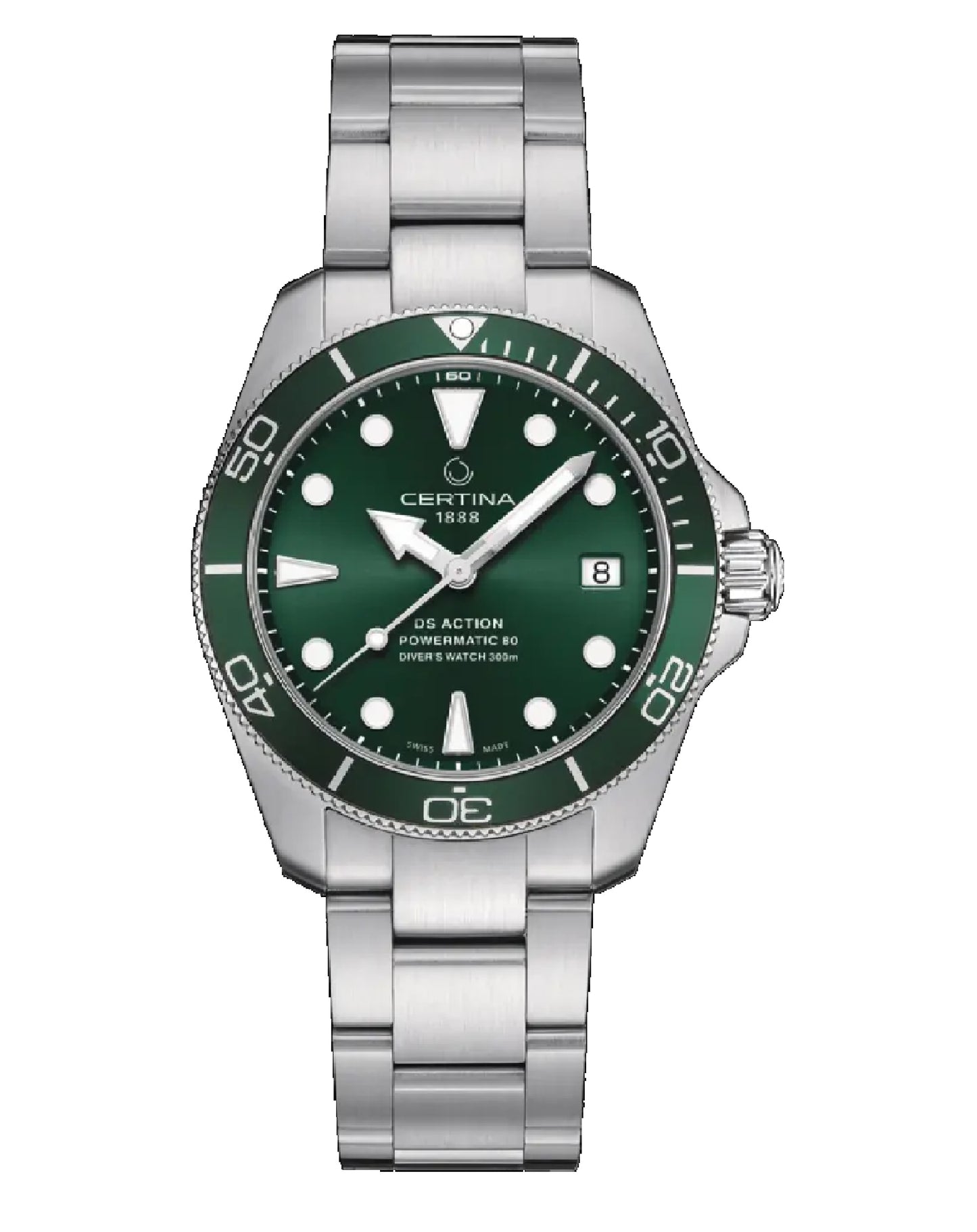 Certina C032.807.11.091.00 Certina DS Action Diver GREENCERAMIC 38.00MM Watch