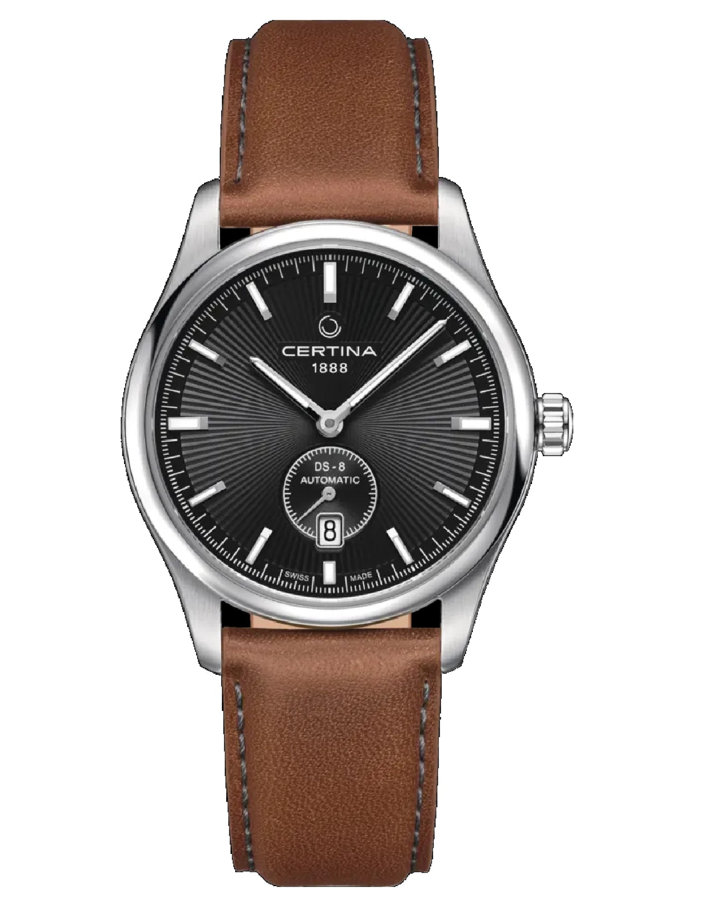 Certina CERTINA DS-8 COSC 40.00Mm BLACK Dial Watch