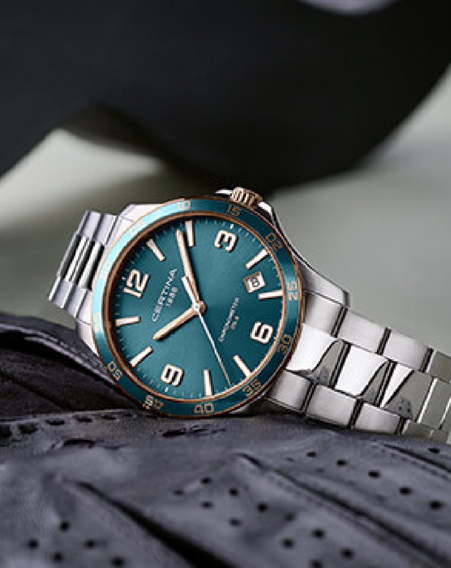 Certina C033.851.21.097.00 CERTINA DS-8 COSC Turquoise DIAL 41,50MM Watch