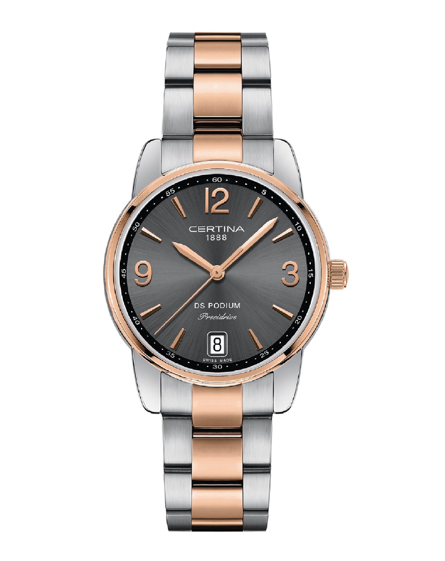 Certina C034.210.22.087.00 CERTINA DS Podium LADY'S Grey Dial Watch