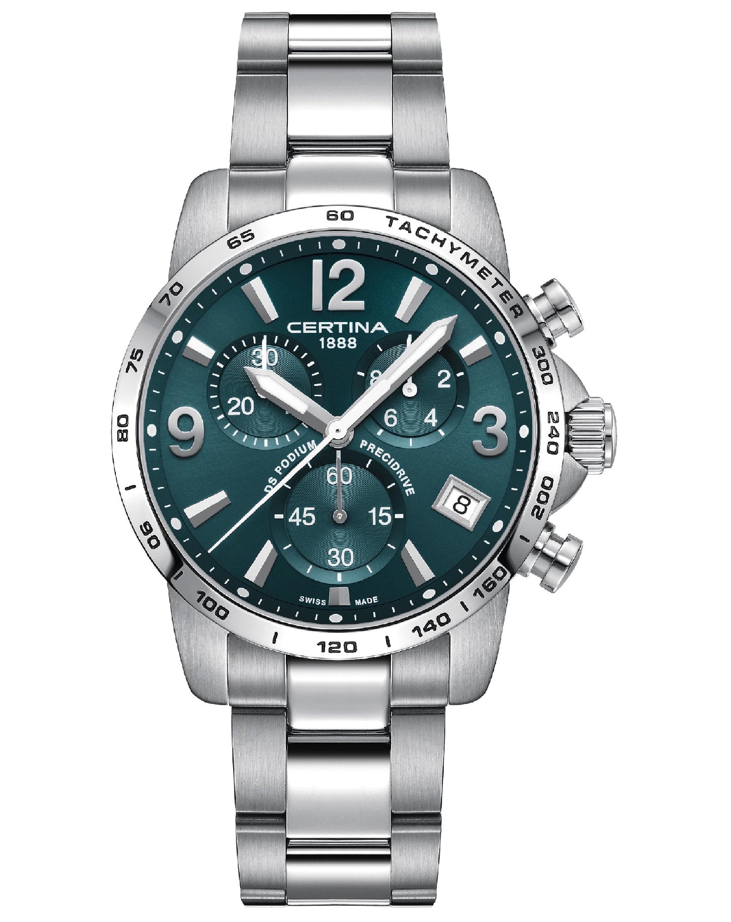 Certina C034.417.11.097.00 CERTINA DS Podium 41MM GREEN Dial Watch