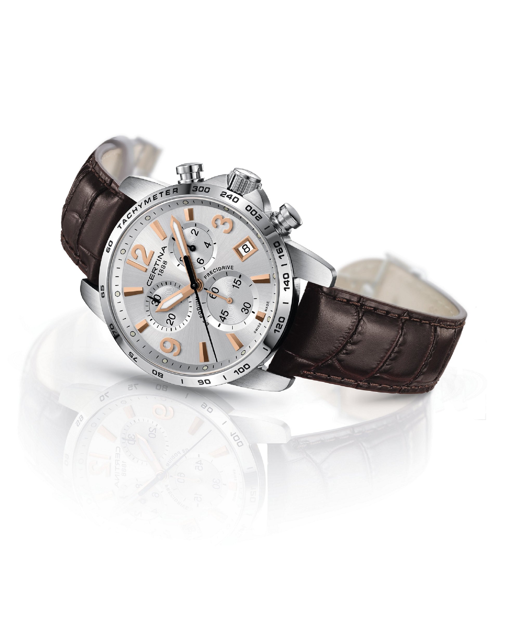 Certina Certina DS PODIUM SILVER DIAL 41mm Watch