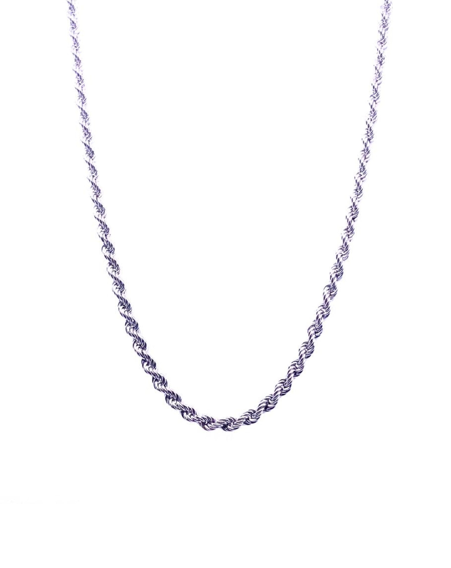 Gold 18 Kt Rope Gold Chain Jewelry