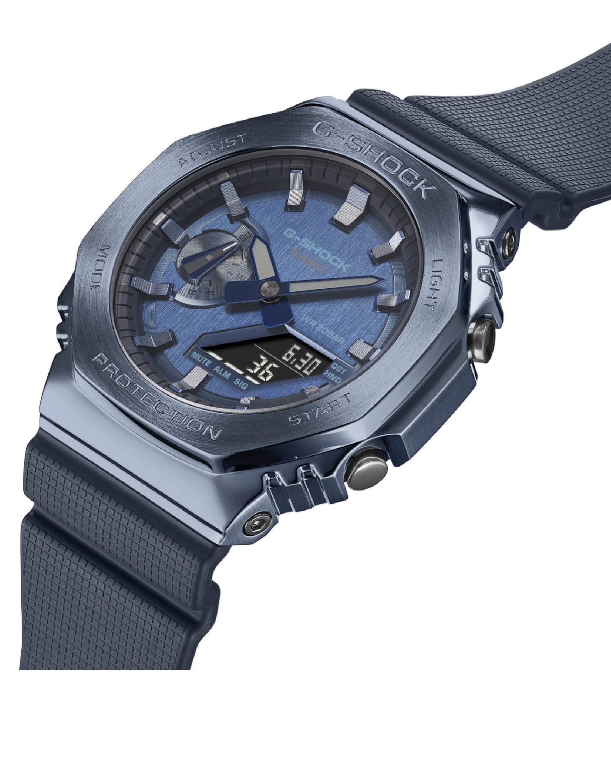 Casio GM-2100N-2AER CASIO, G-Shock, Blue Resin Watch
