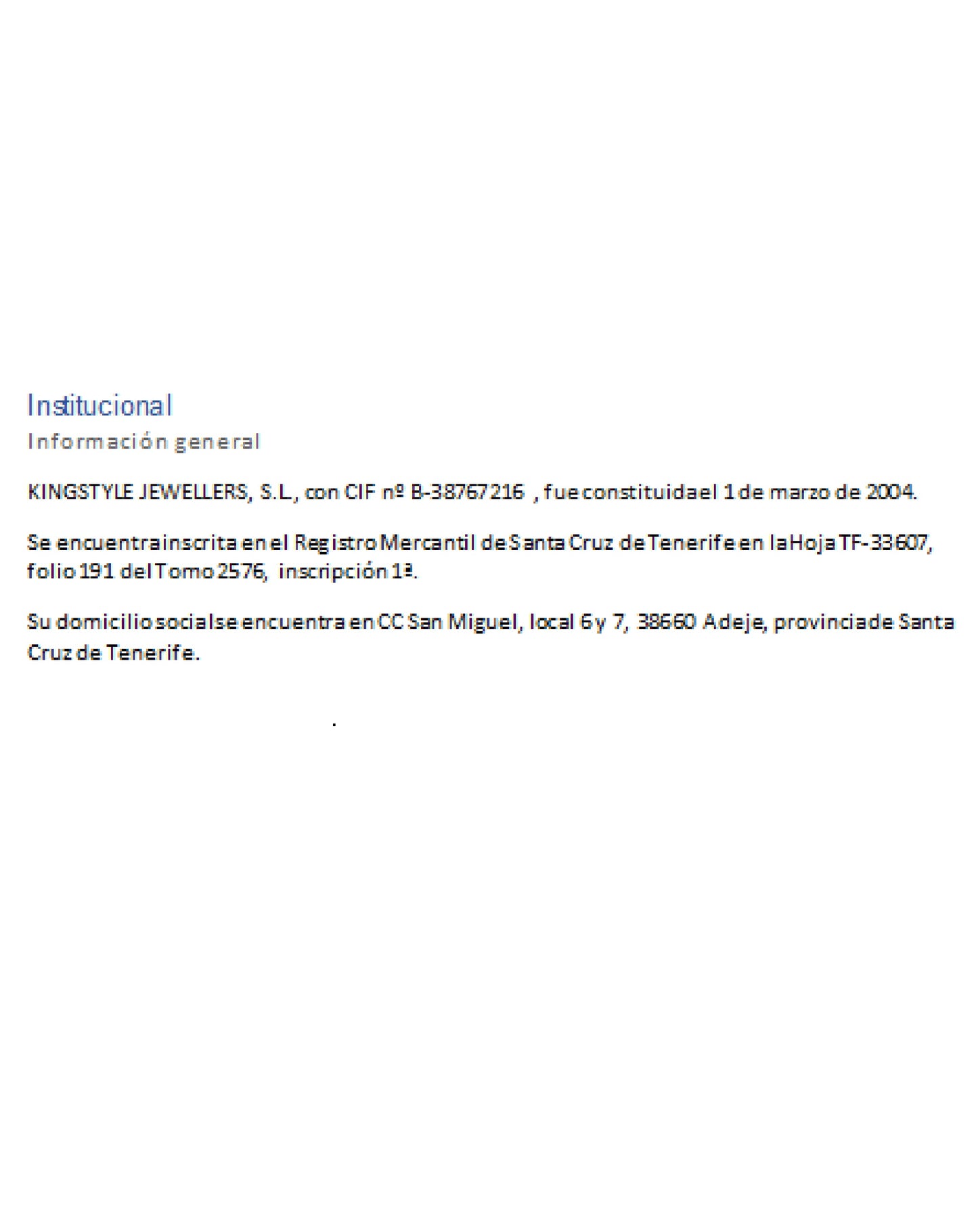 Diamonds N Diamonds Institucional