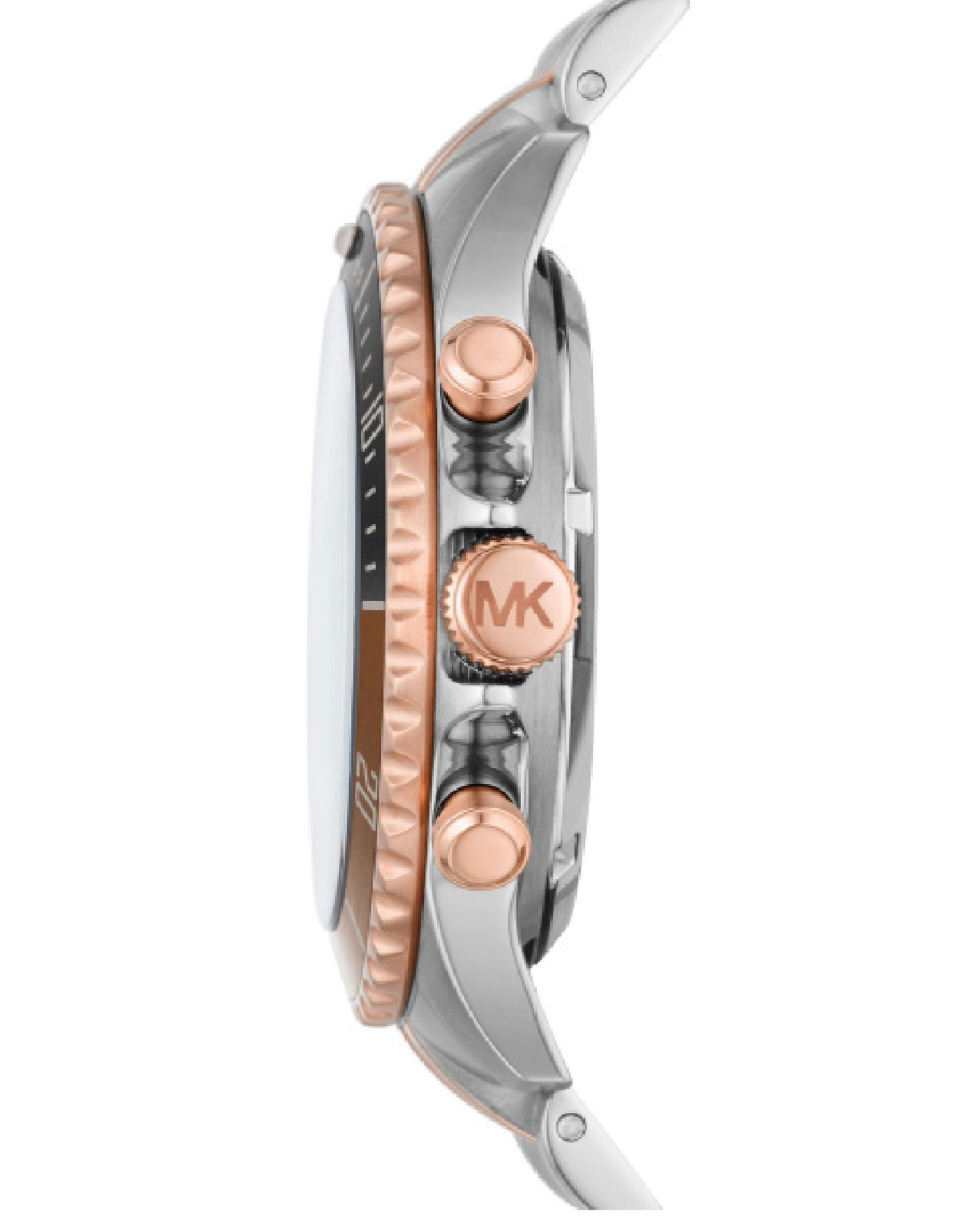Michael Kors MK9046 Michael Kors BAYVILLE Rose Gold Pvd/Black Dial Watch