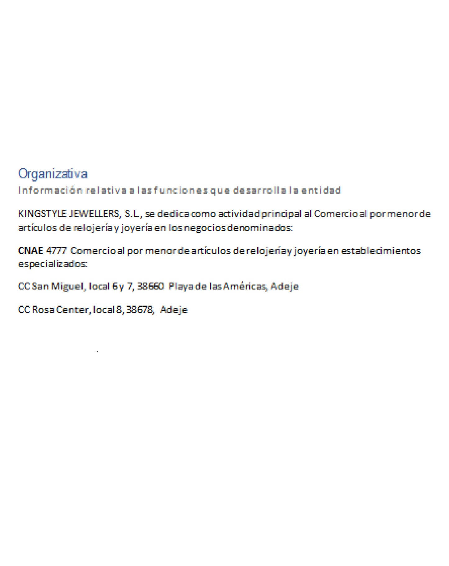 Diamonds N Diamonds Organizativa