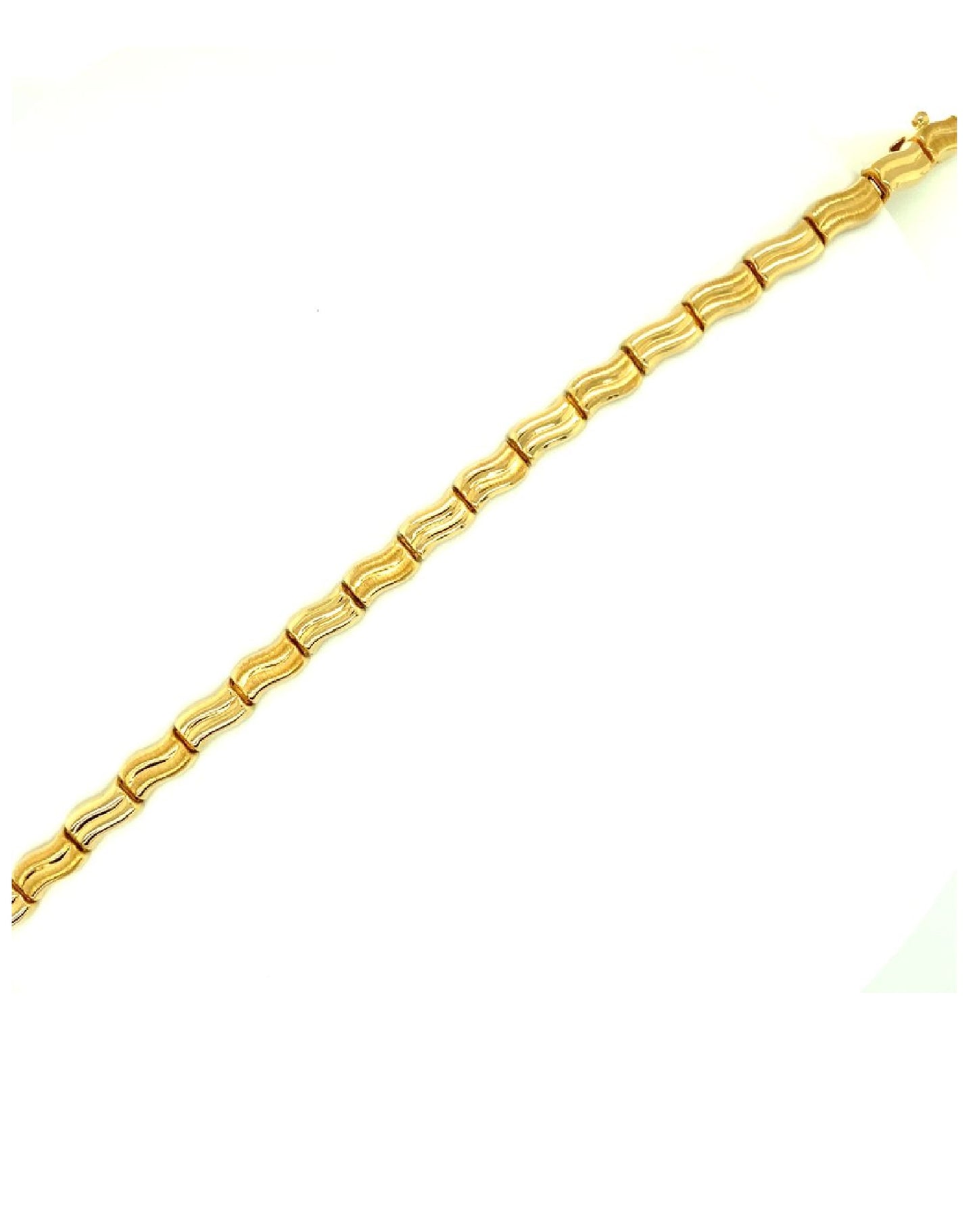 Gold 18 kt Unique Yellow Gold Bracelet Jewelry